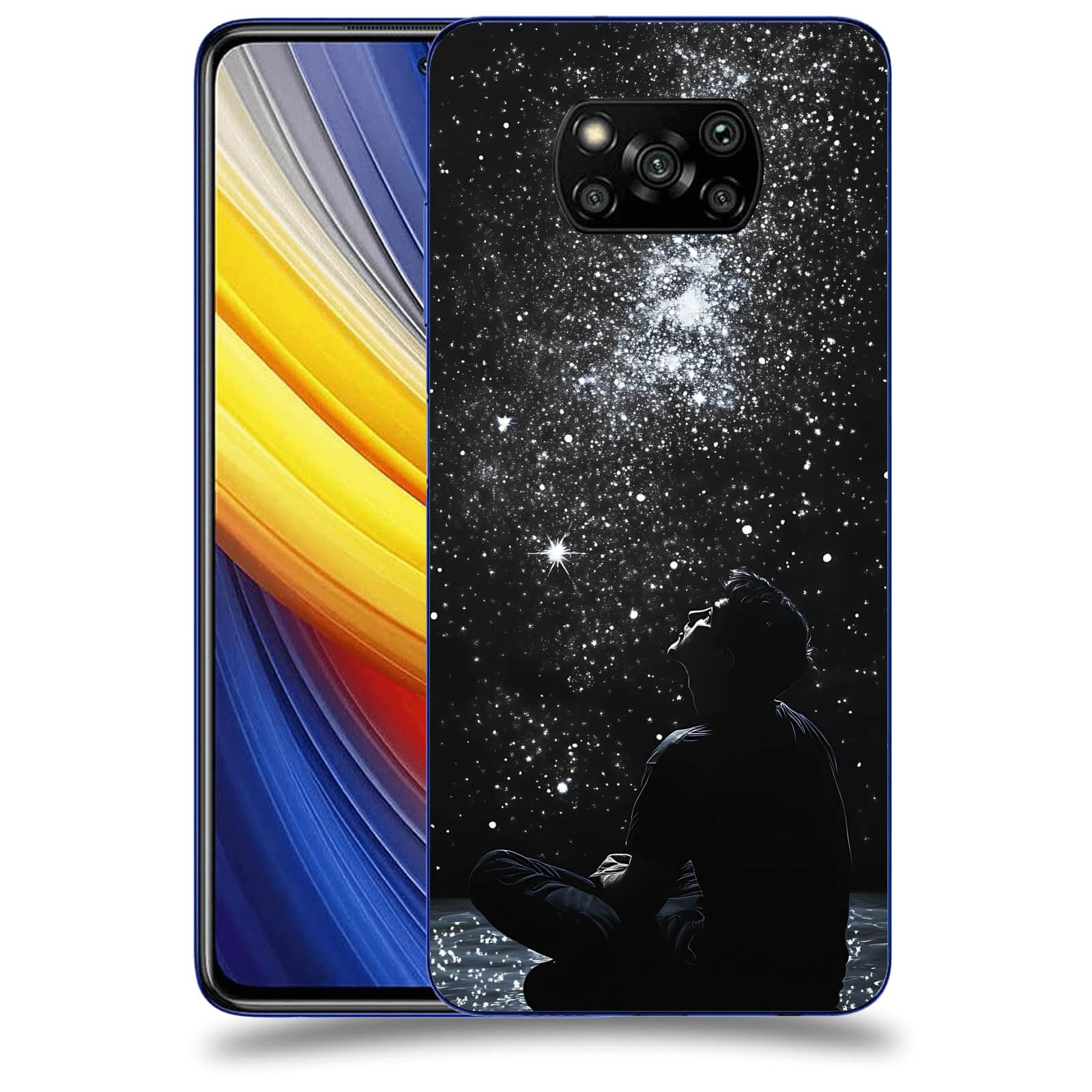 ACOVER Kryt na mobil Xiaomi Poco X3 Pro - Noční obloha V