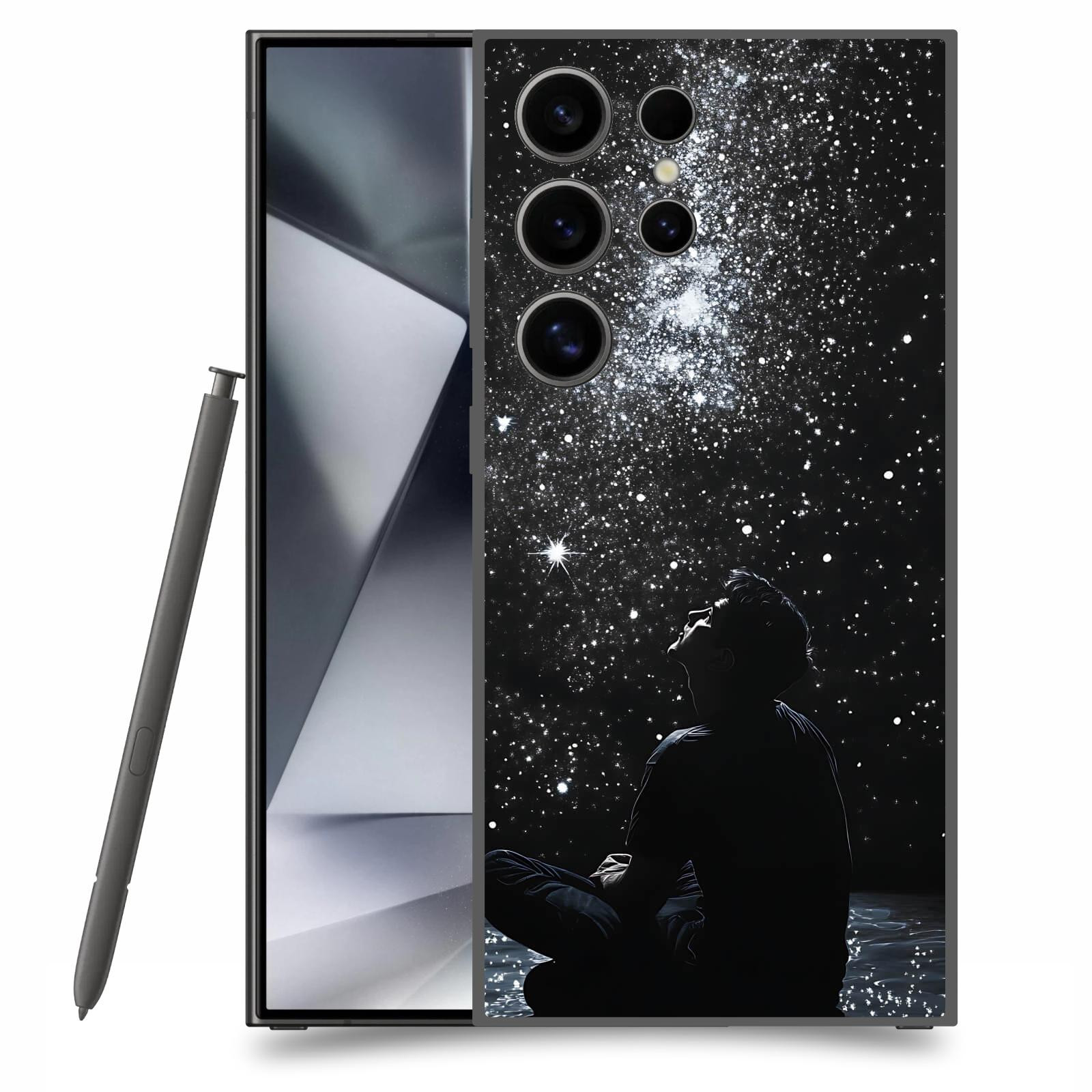 ACOVER Kryt na mobil Samsung Galaxy S24 Ultra - Noční obloha V