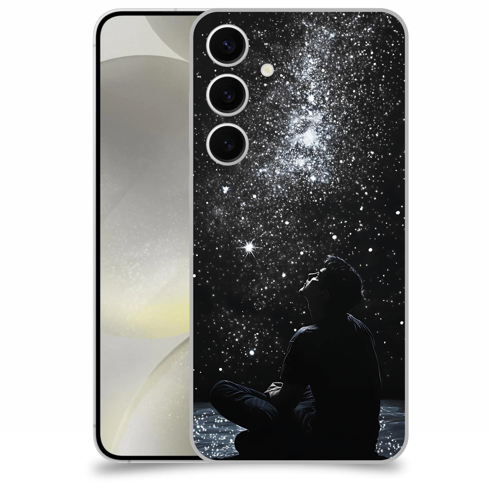 ACOVER Kryt na mobil Samsung Galaxy S24+ - Noční obloha V