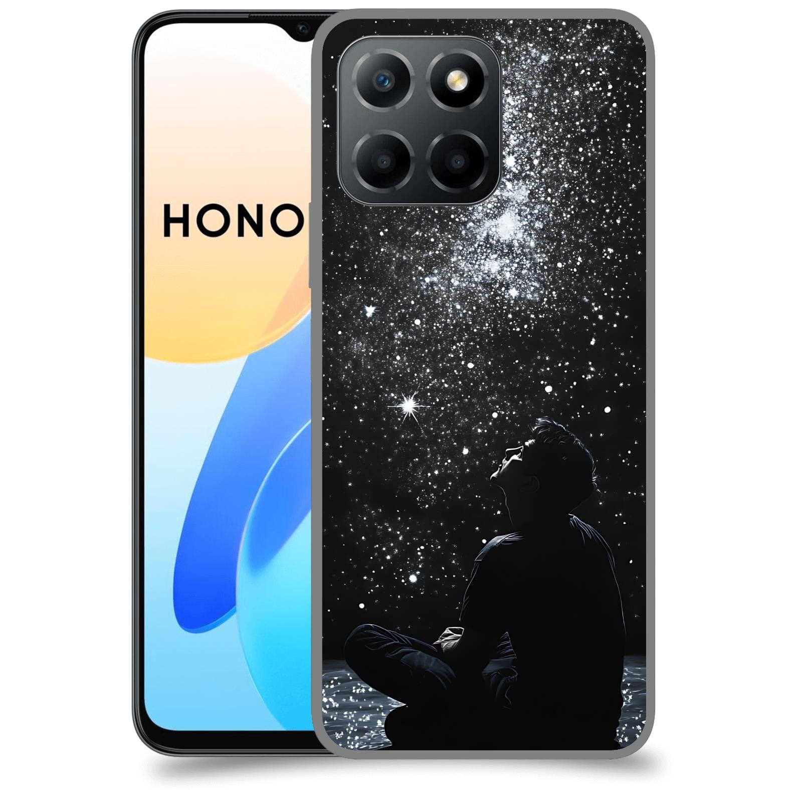 ACOVER Kryt na mobil Honor X8 4G - Noční obloha V