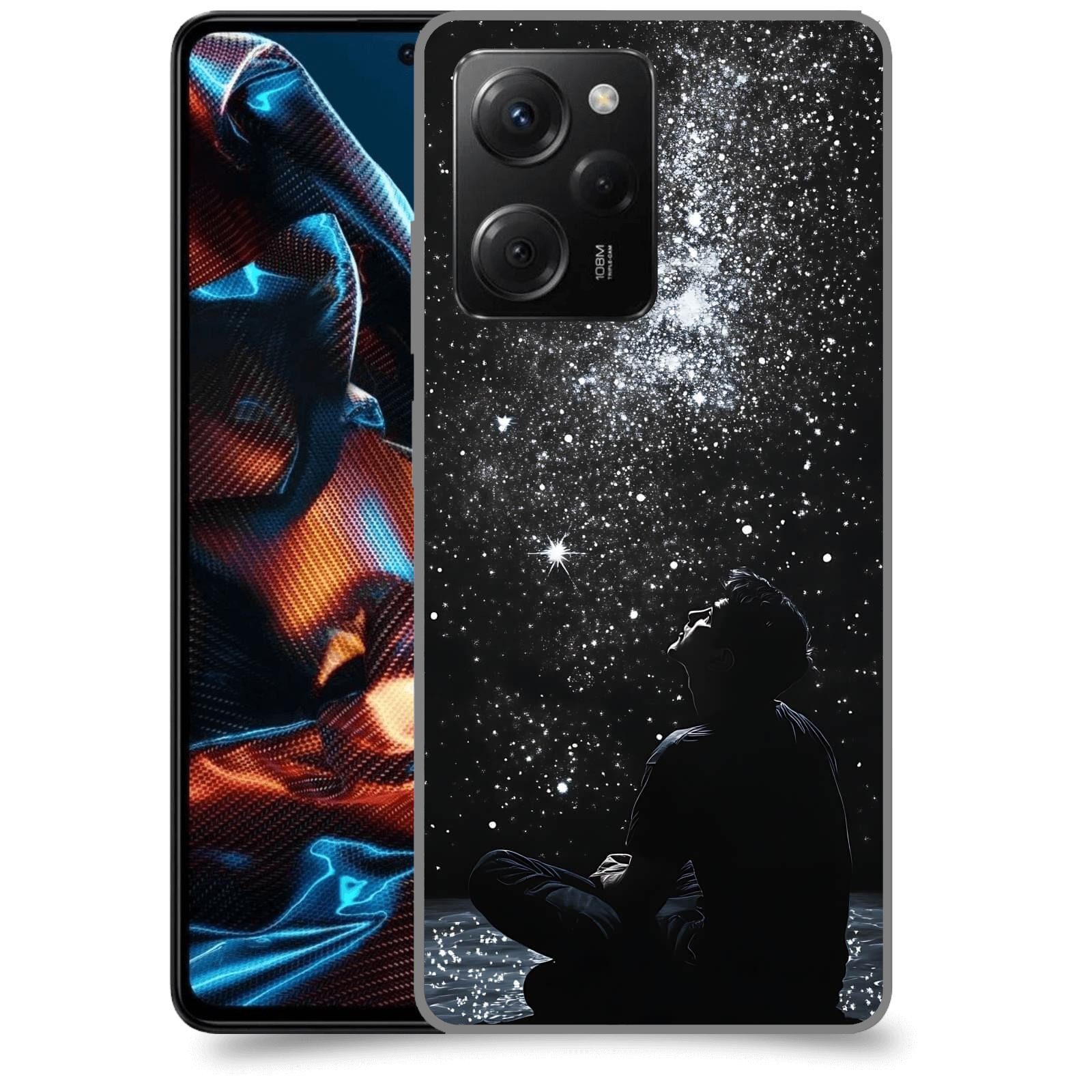 ACOVER Kryt na mobil Xiaomi Poco X5 Pro - Noční obloha V