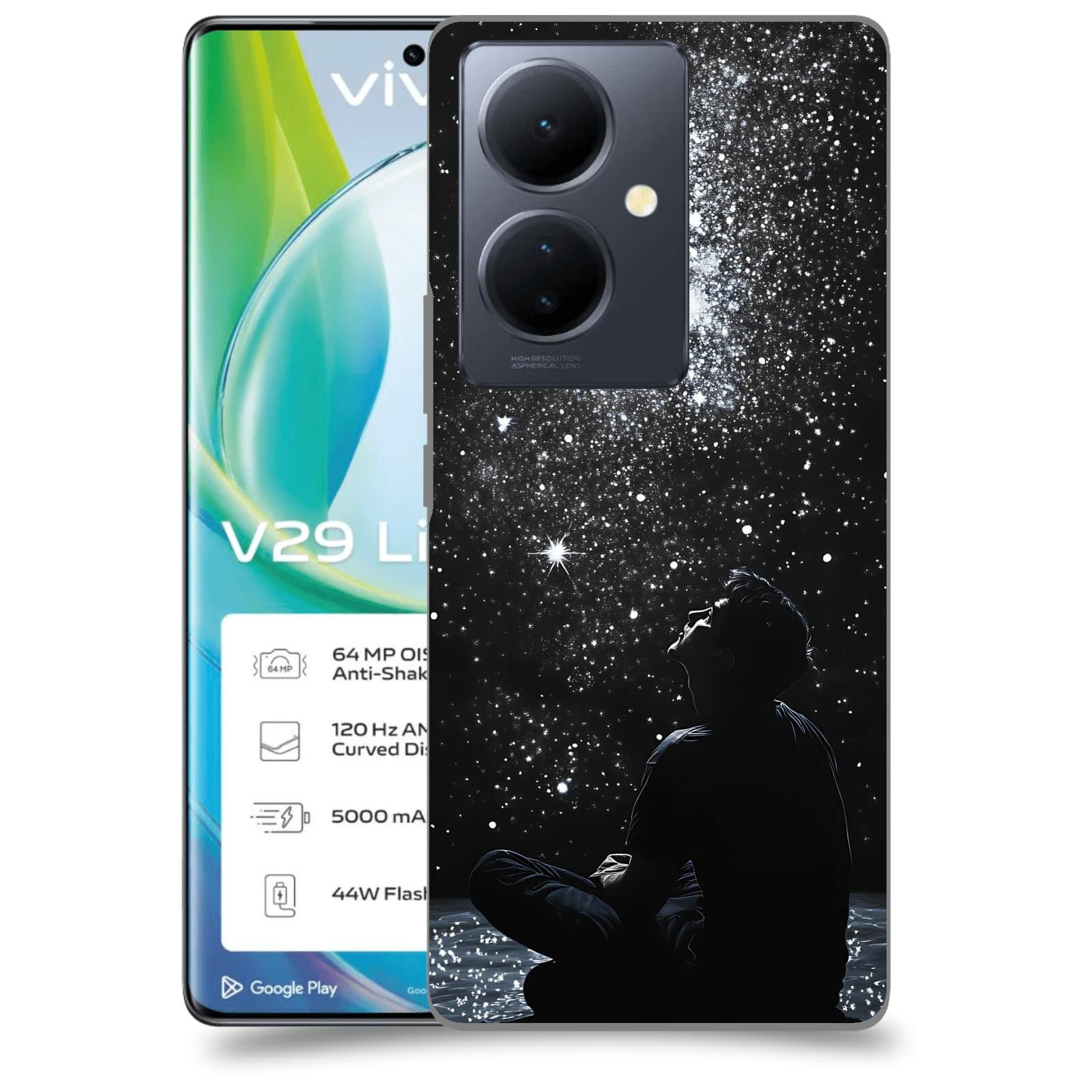 ACOVER Kryt na mobil VIVO V29 Lite 5G - Noční obloha V