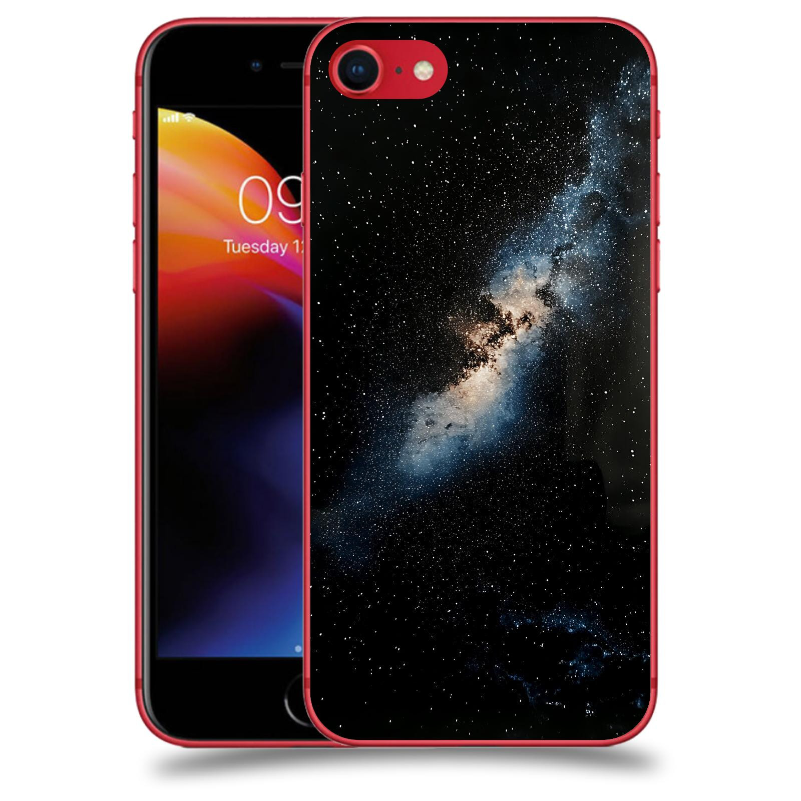 ACOVER Kryt na mobil Apple iPhone 8 - Noční obloha I