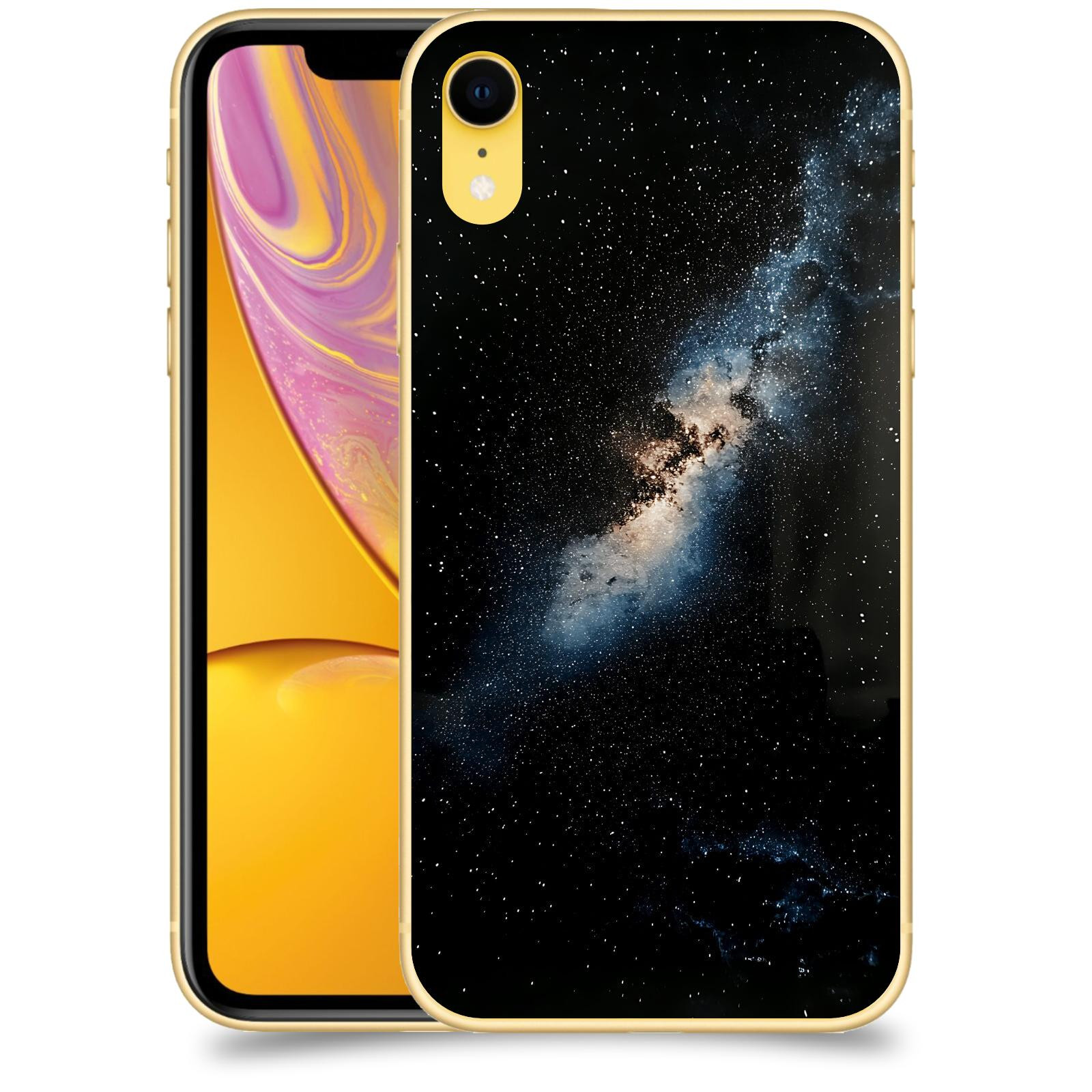 ACOVER Kryt na mobil Apple iPhone XR - Noční obloha I