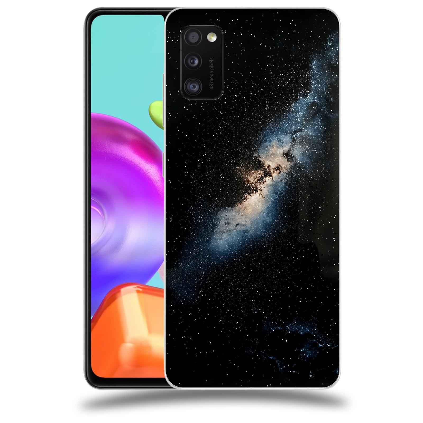 ACOVER Kryt na mobil Samsung Galaxy A41 A415F - Noční obloha I