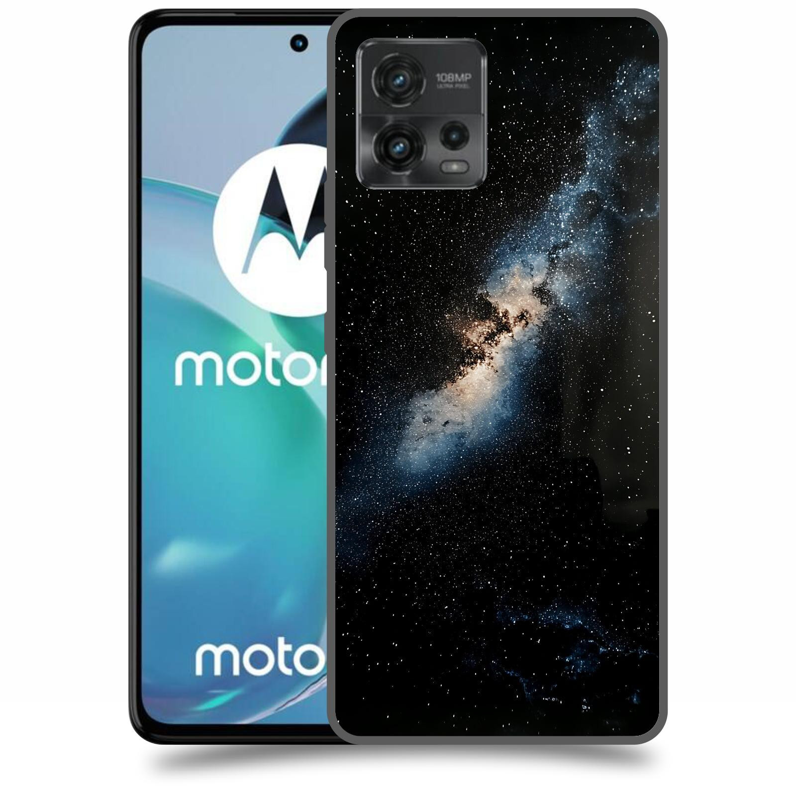 ACOVER Kryt na mobil Motorola Moto G72 - Noční obloha I