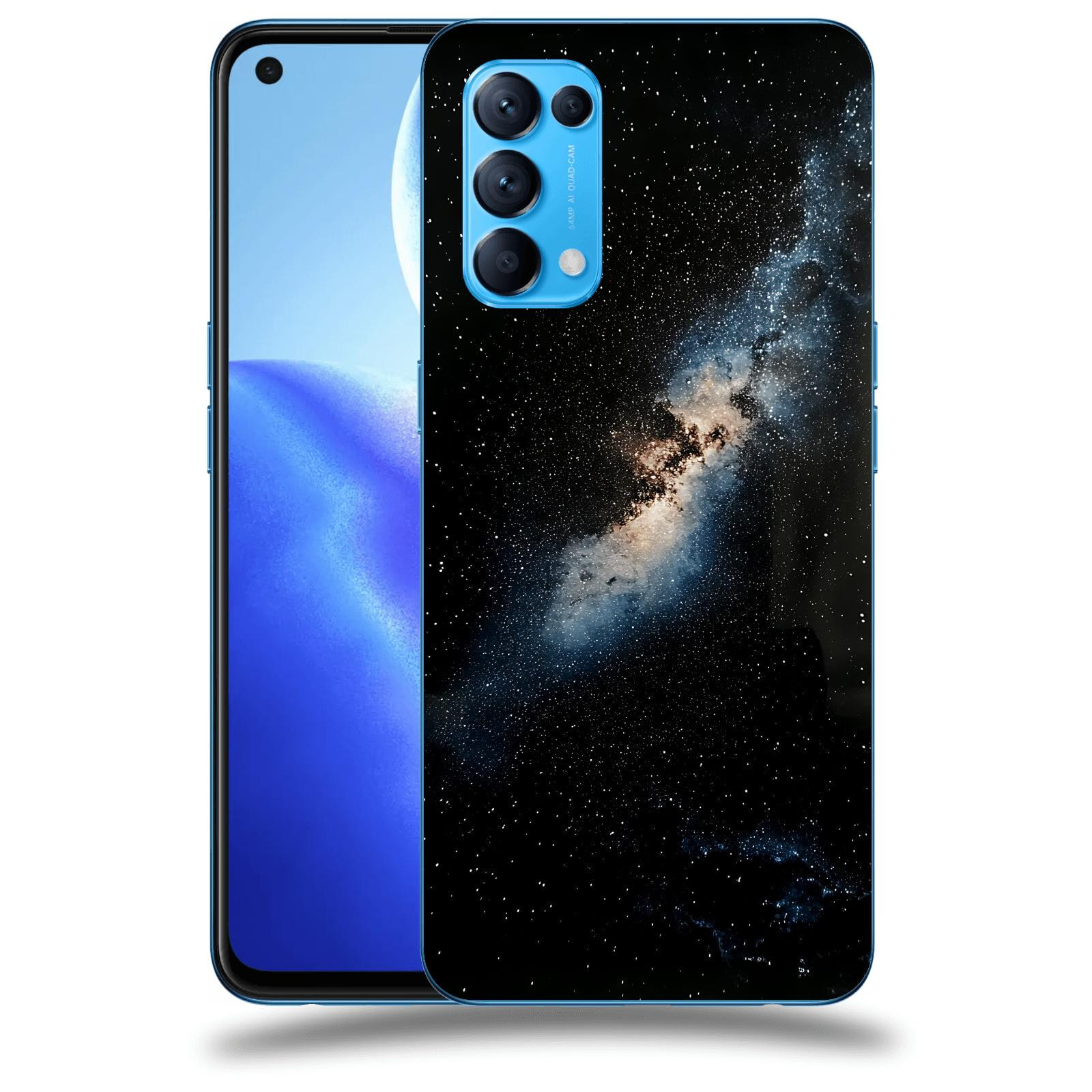 ACOVER Kryt na mobil OPPO Reno 5 5G - Noční obloha I