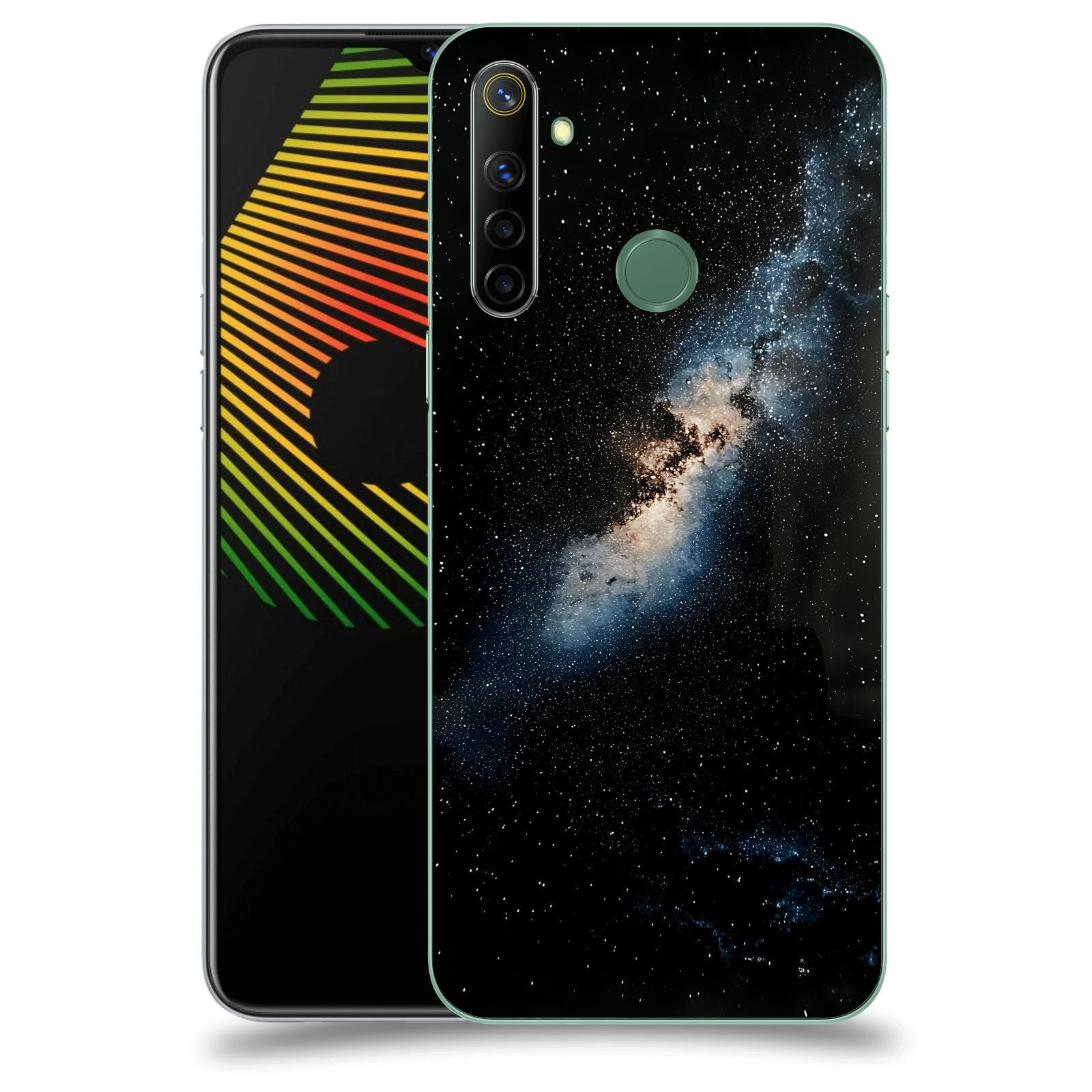 ACOVER Kryt na mobil Realme 6i - Noční obloha I
