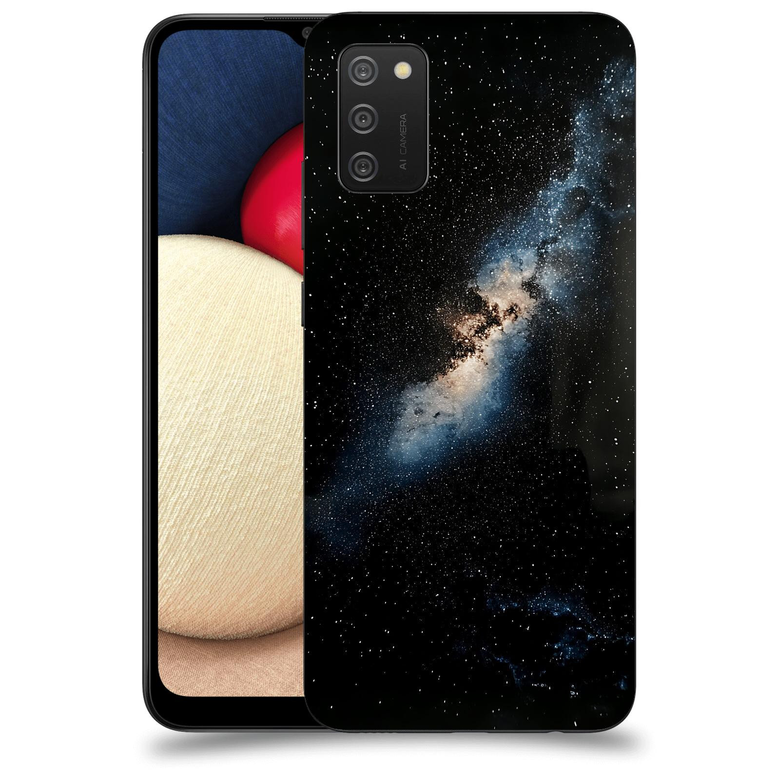 ACOVER Kryt na mobil Samsung Galaxy A02s A025G - Noční obloha I