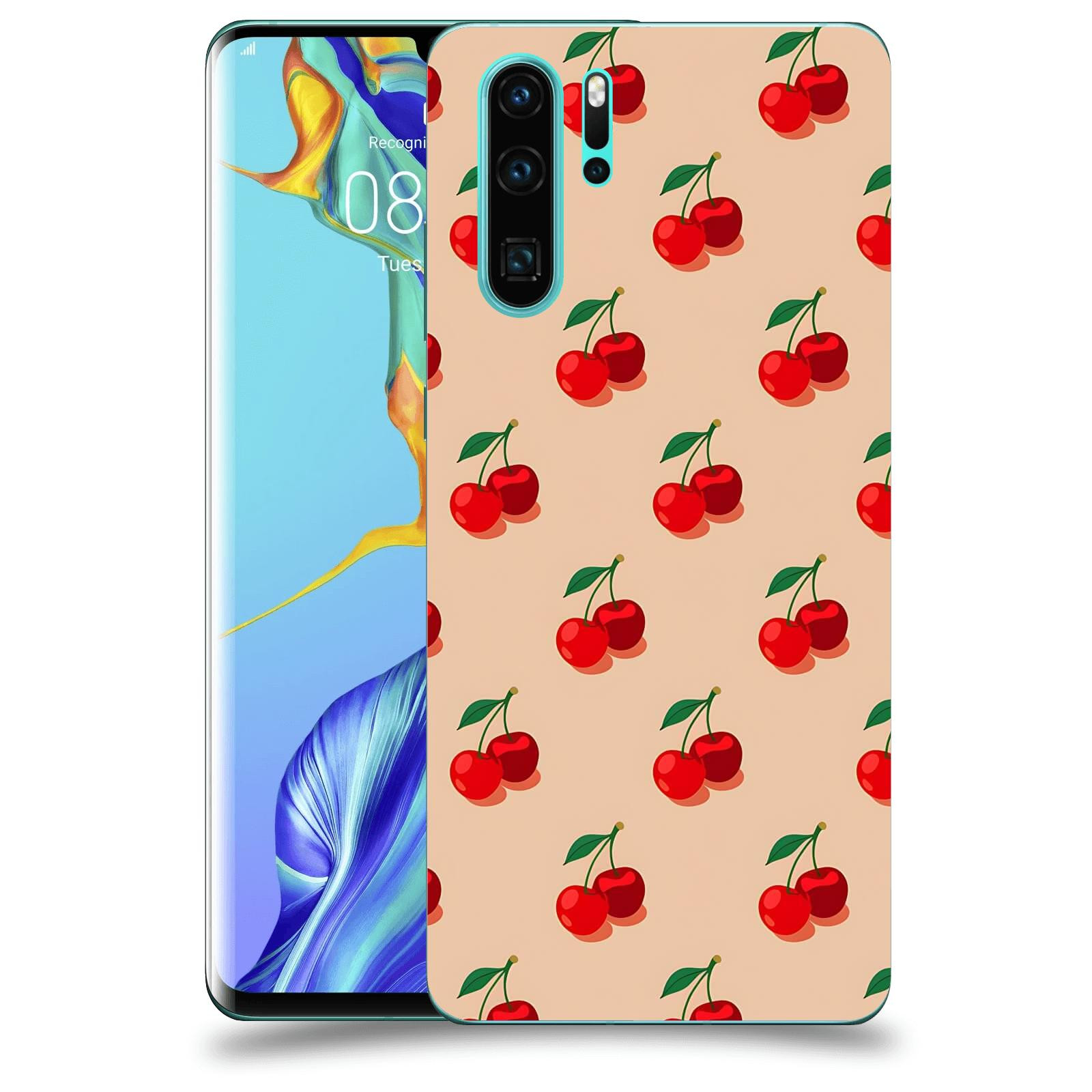 ACOVER Kryt na mobil Huawei P30 Pro - Šťavnaté třešně