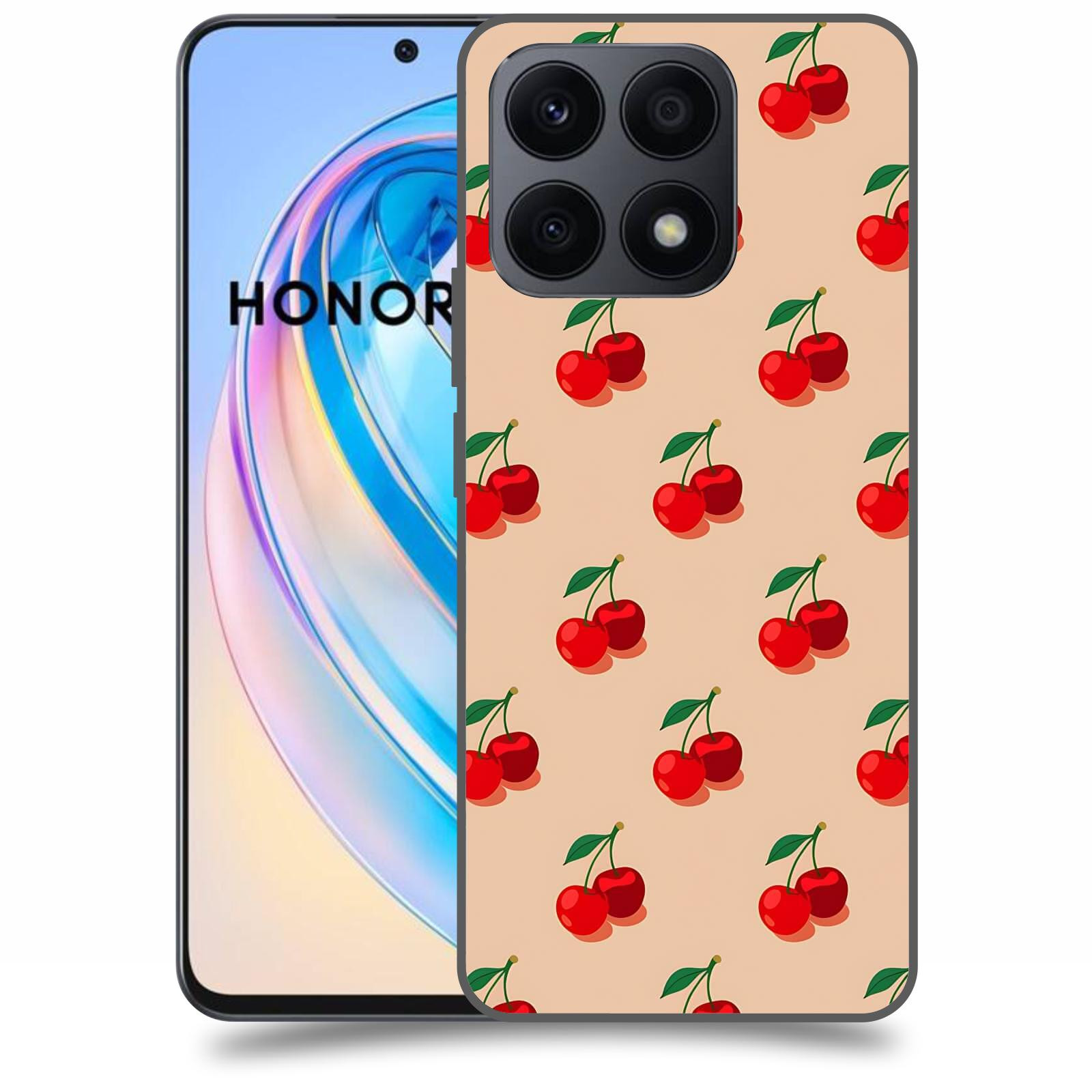 ACOVER Kryt na mobil Honor X8a - Šťavnaté třešně