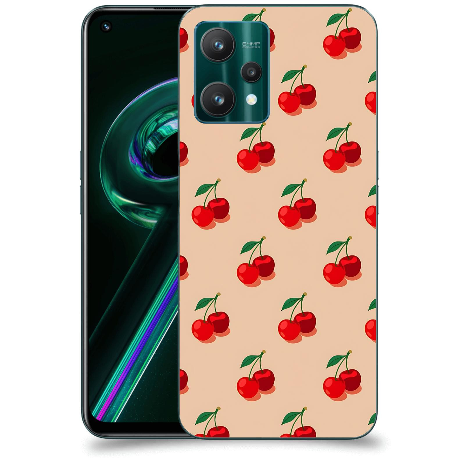 ACOVER Kryt na mobil Realme 9 Pro 5G - Šťavnaté třešně