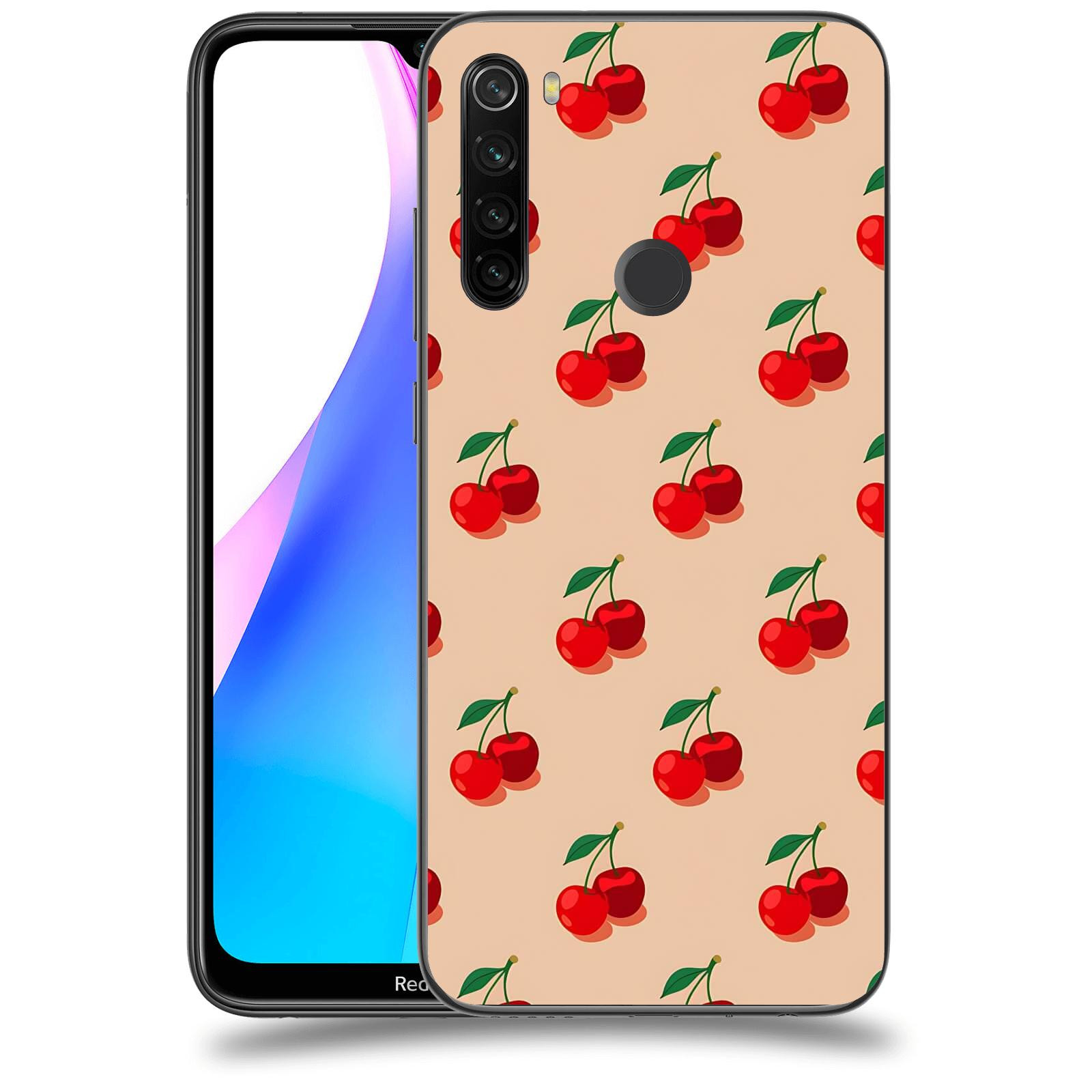 ACOVER Kryt na mobil Xiaomi Redmi Note 8T - Šťavnaté třešně