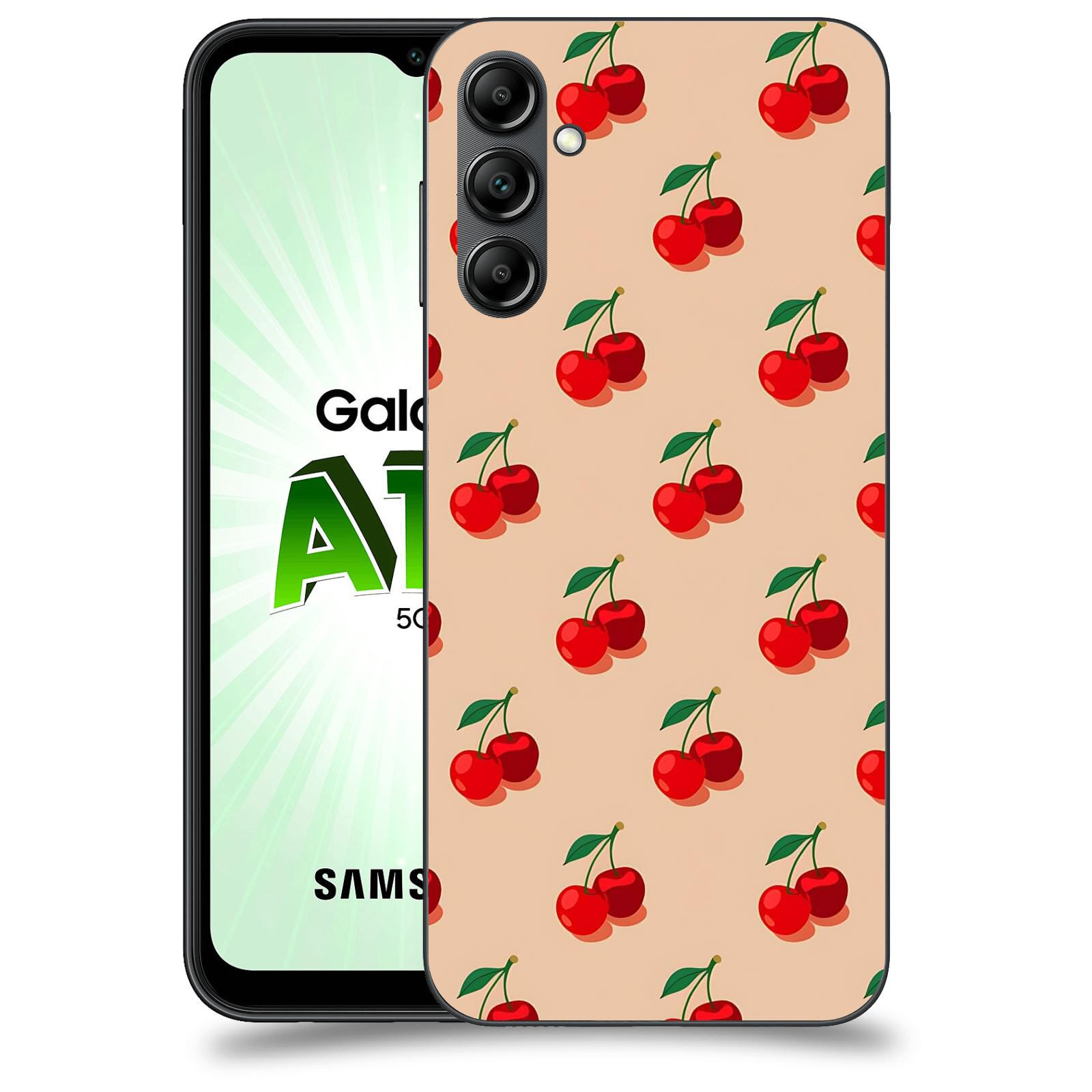 ACOVER Kryt na mobil Samsung Galaxy A14 5G - Šťavnaté třešně