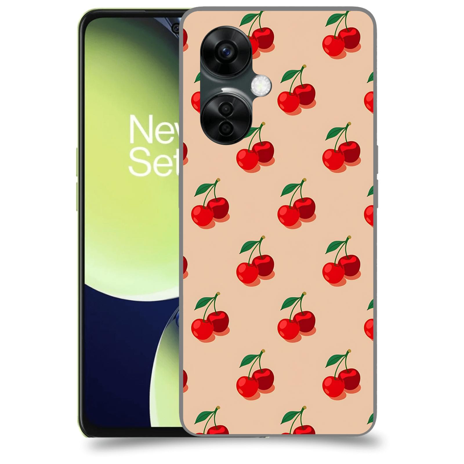 ACOVER Kryt na mobil OnePlus Nord CE 3 Lite 5G - Šťavnaté třešně