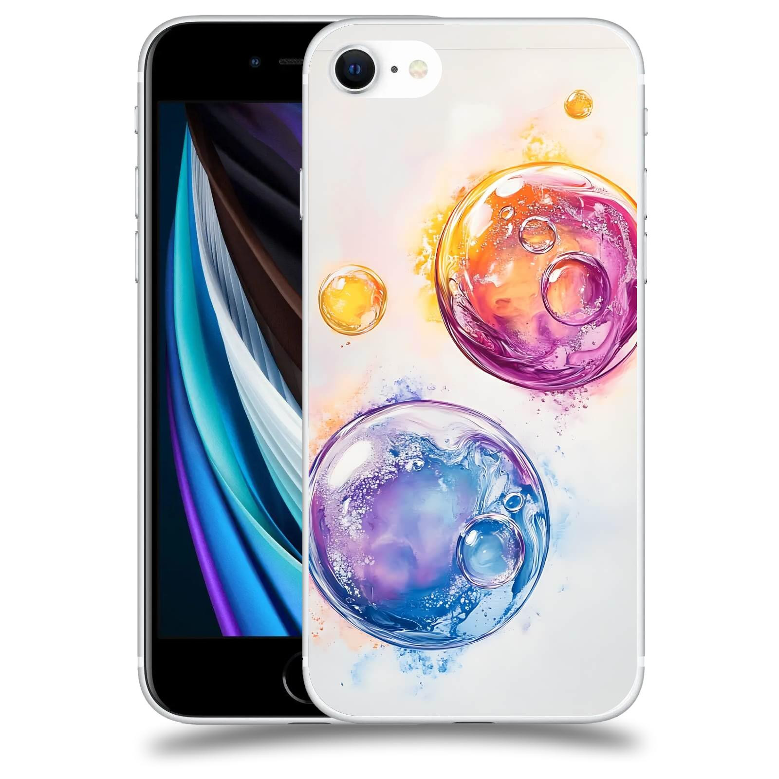 ACOVER Kryt na mobil Apple iPhone SE 2020 - Tekutá energie