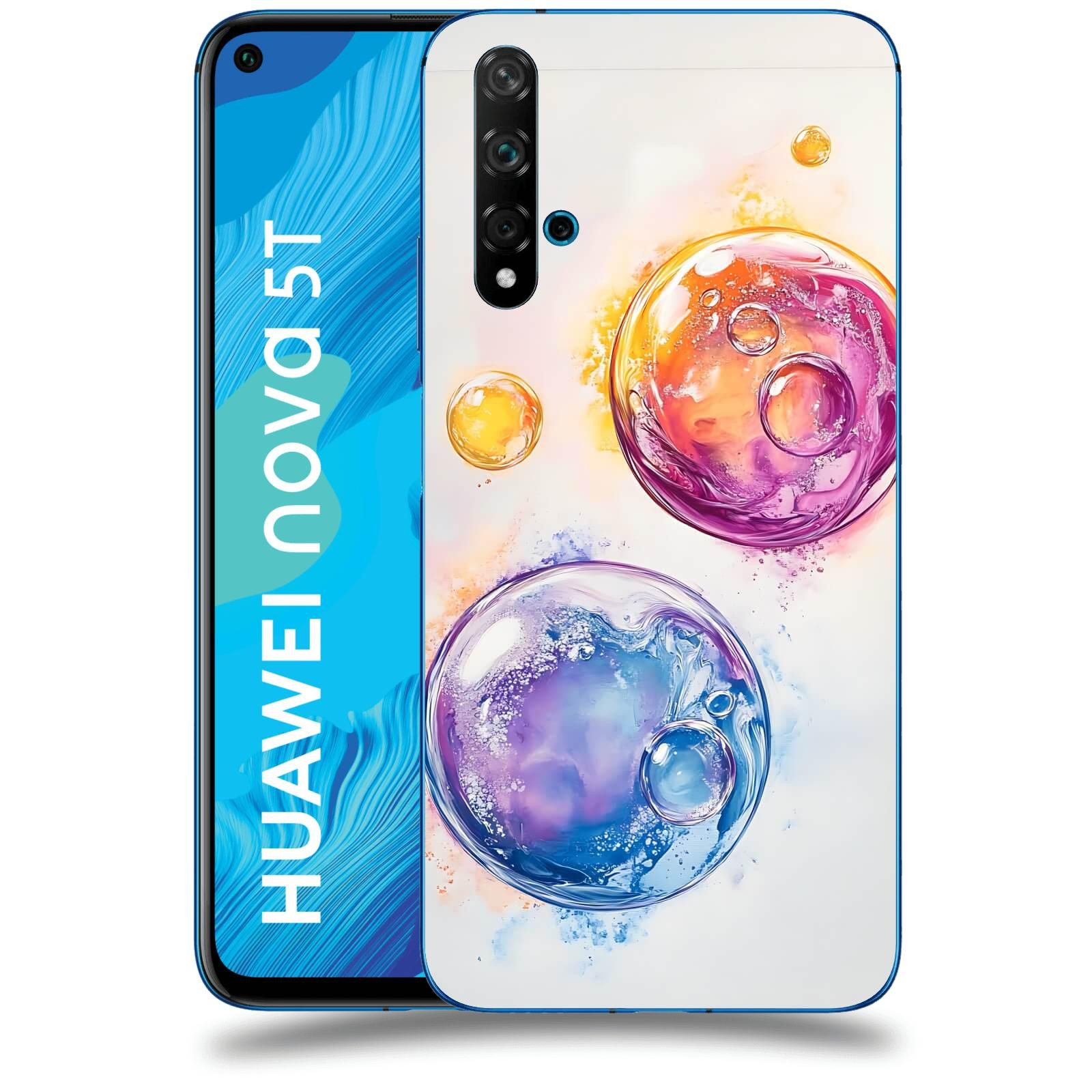 ACOVER Kryt na mobil Huawei Nova 5T - Tekutá energie
