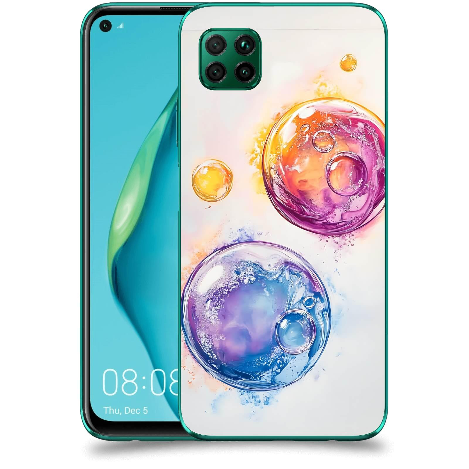 ACOVER Kryt na mobil Huawei P40 Lite - Tekutá energie