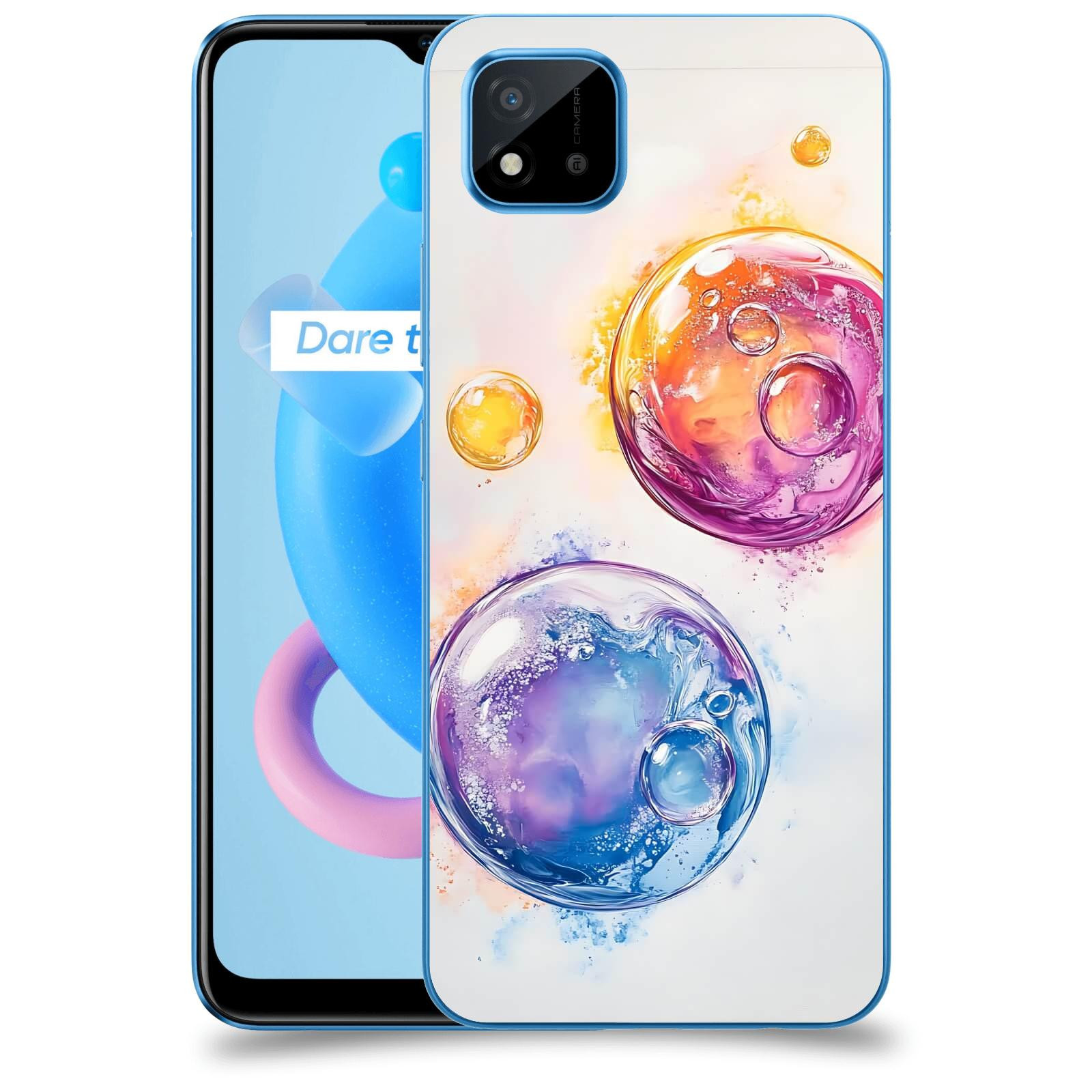 ACOVER Kryt na mobil Realme C11 (2021) - Tekutá energie