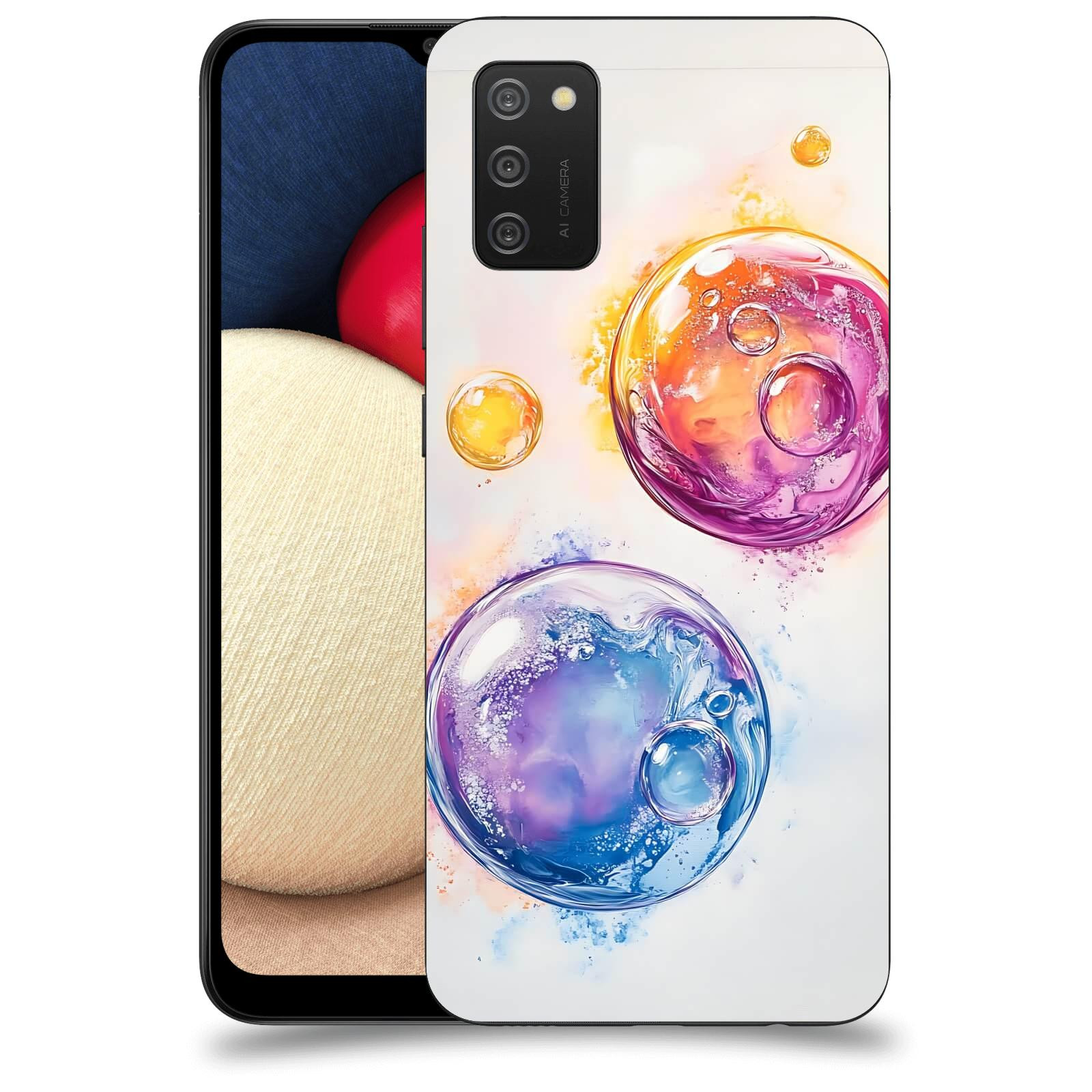 ACOVER Kryt na mobil Samsung Galaxy A02s A025G - Tekutá energie