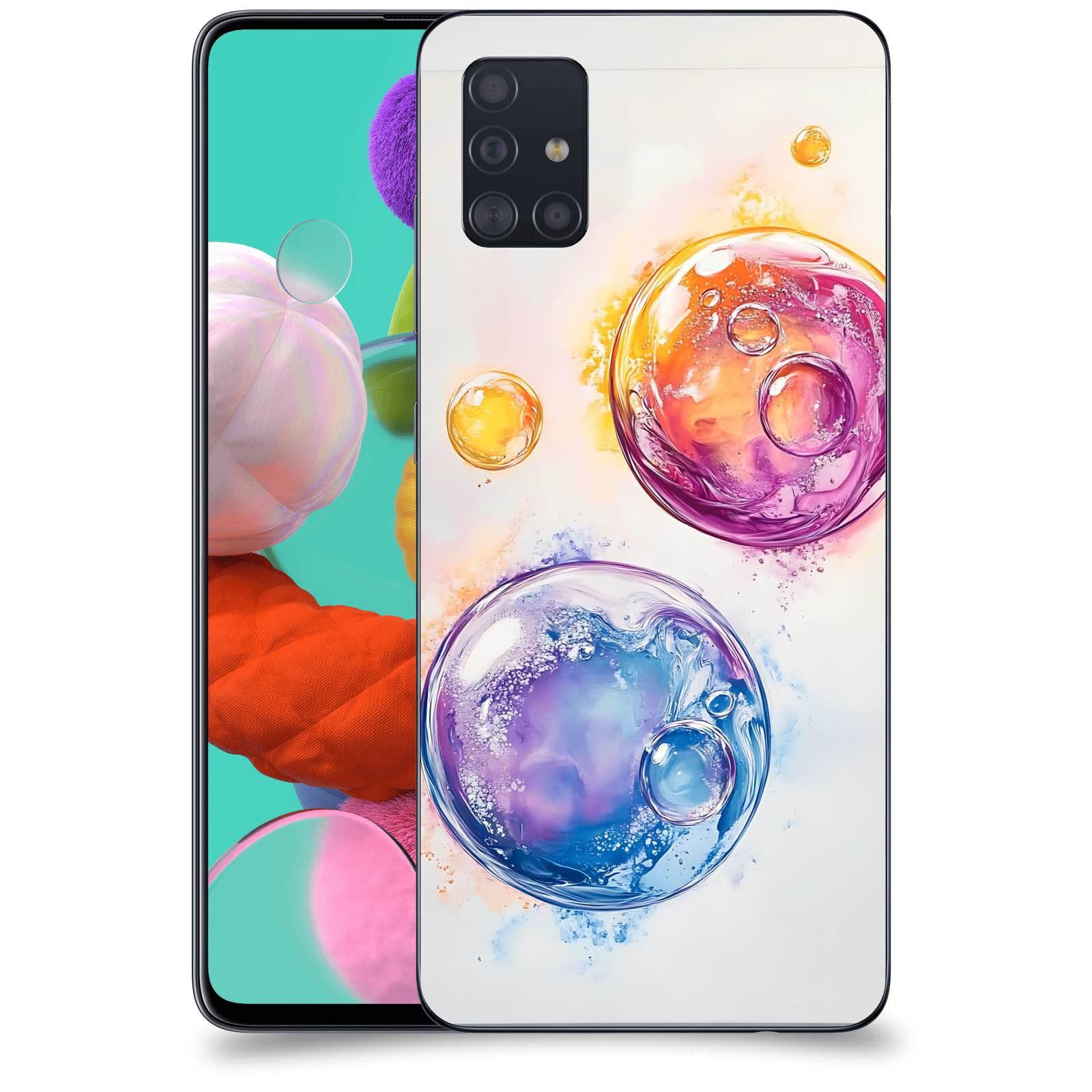 ACOVER Kryt na mobil Samsung Galaxy A51 A515F - Tekutá energie