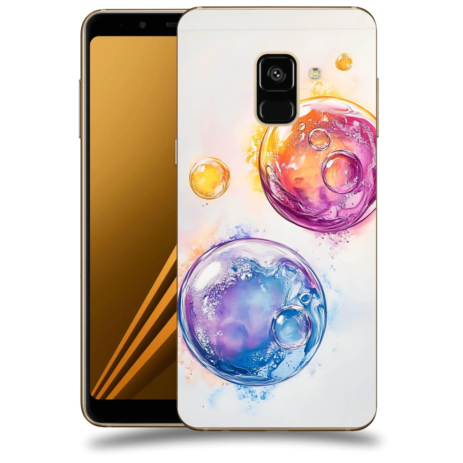 ACOVER Kryt na mobil Samsung Galaxy A8 2018 A530F - Tekutá energie