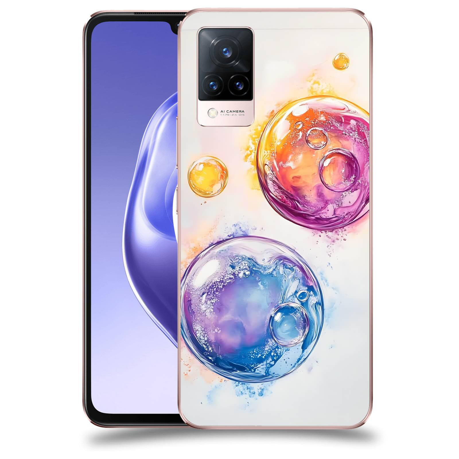 ACOVER Kryt na mobil Vivo V21 5G - Tekutá energie