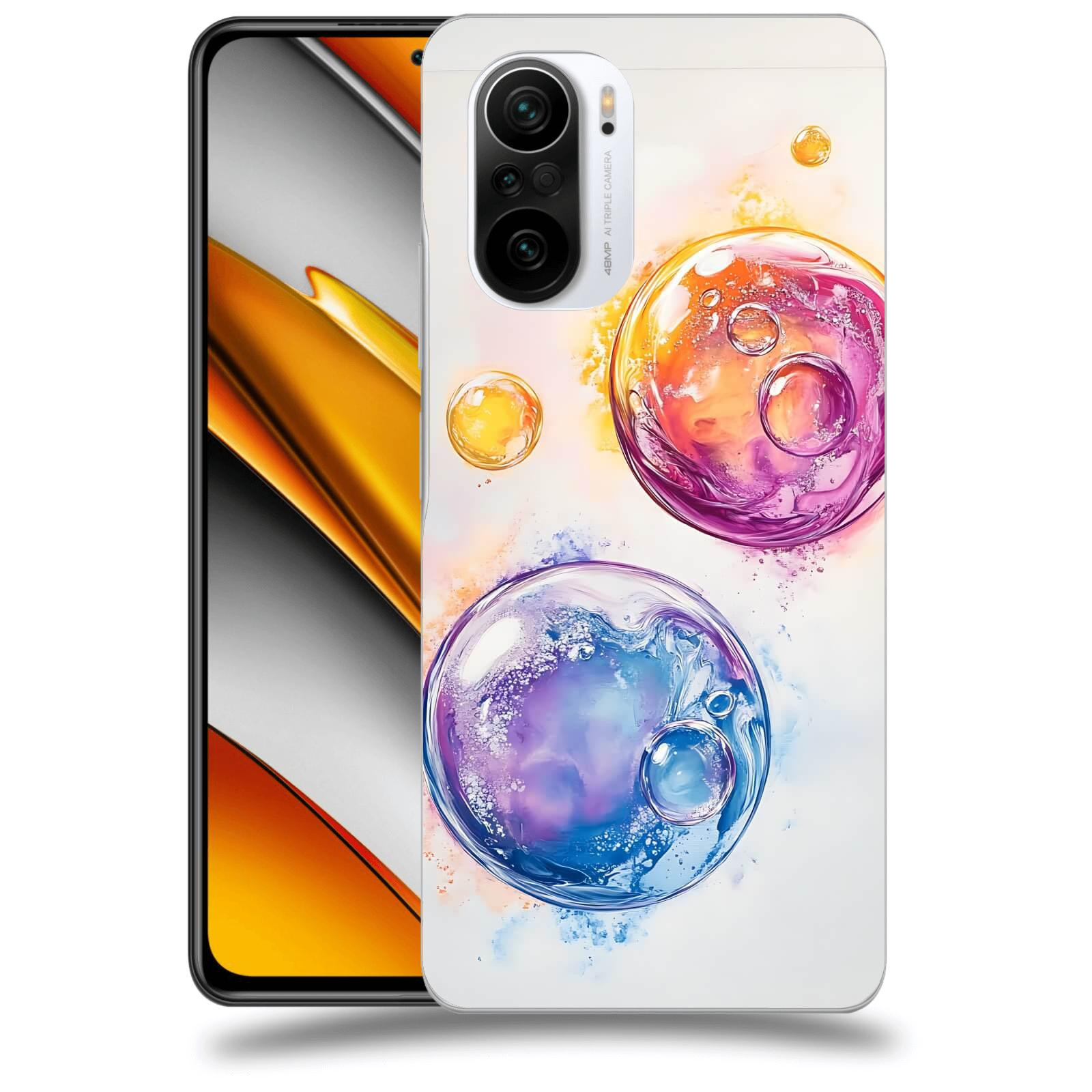 ACOVER Kryt na mobil Xiaomi Poco F3 - Tekutá energie
