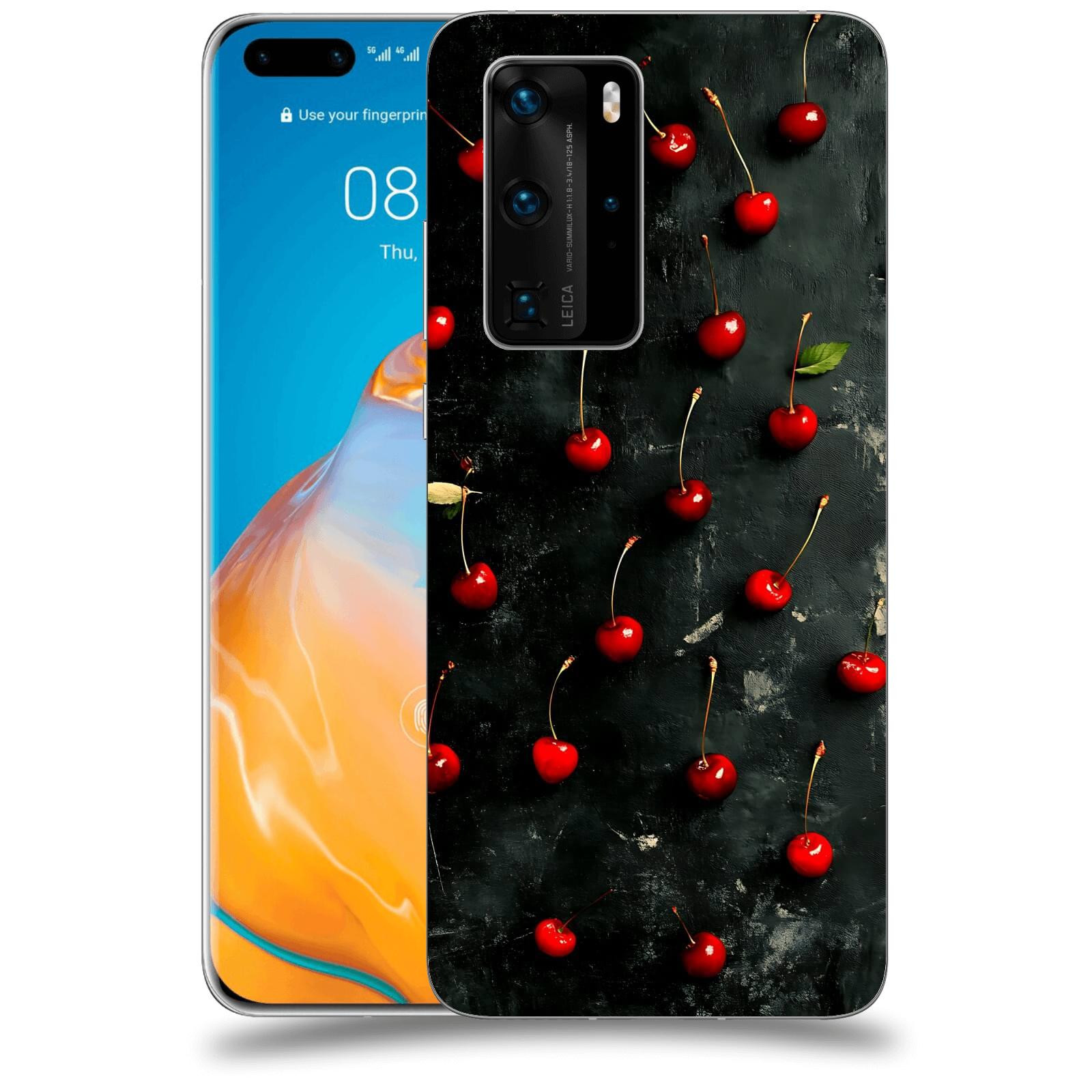 ACOVER Kryt na mobil Huawei P40 - Temná elegance
