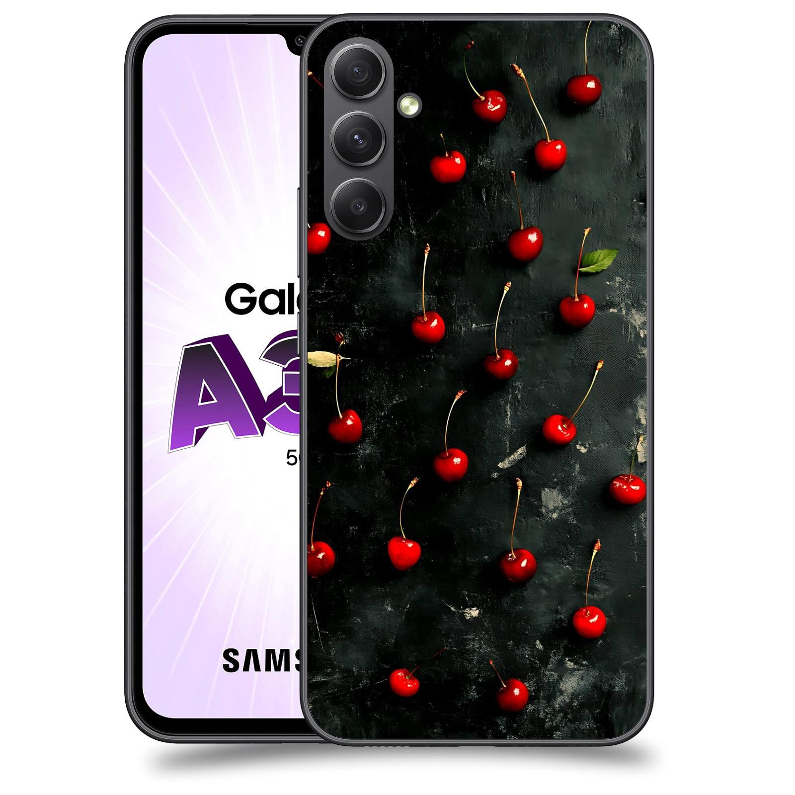 ACOVER Kryt na mobil Samsung Galaxy A34 - Temná elegance