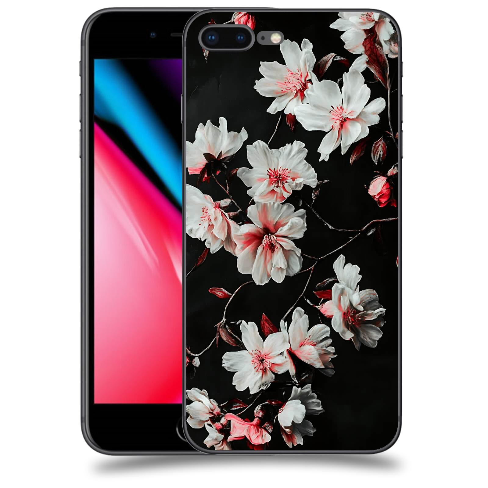 ACOVER Kryt na mobil Apple iPhone 8 Plus - Temná něžnost