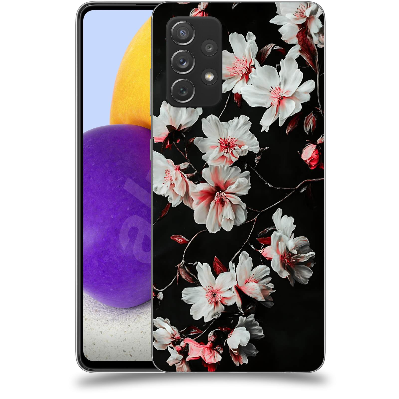 ACOVER Kryt na mobil Samsung Galaxy A72 A725F - Temná něžnost