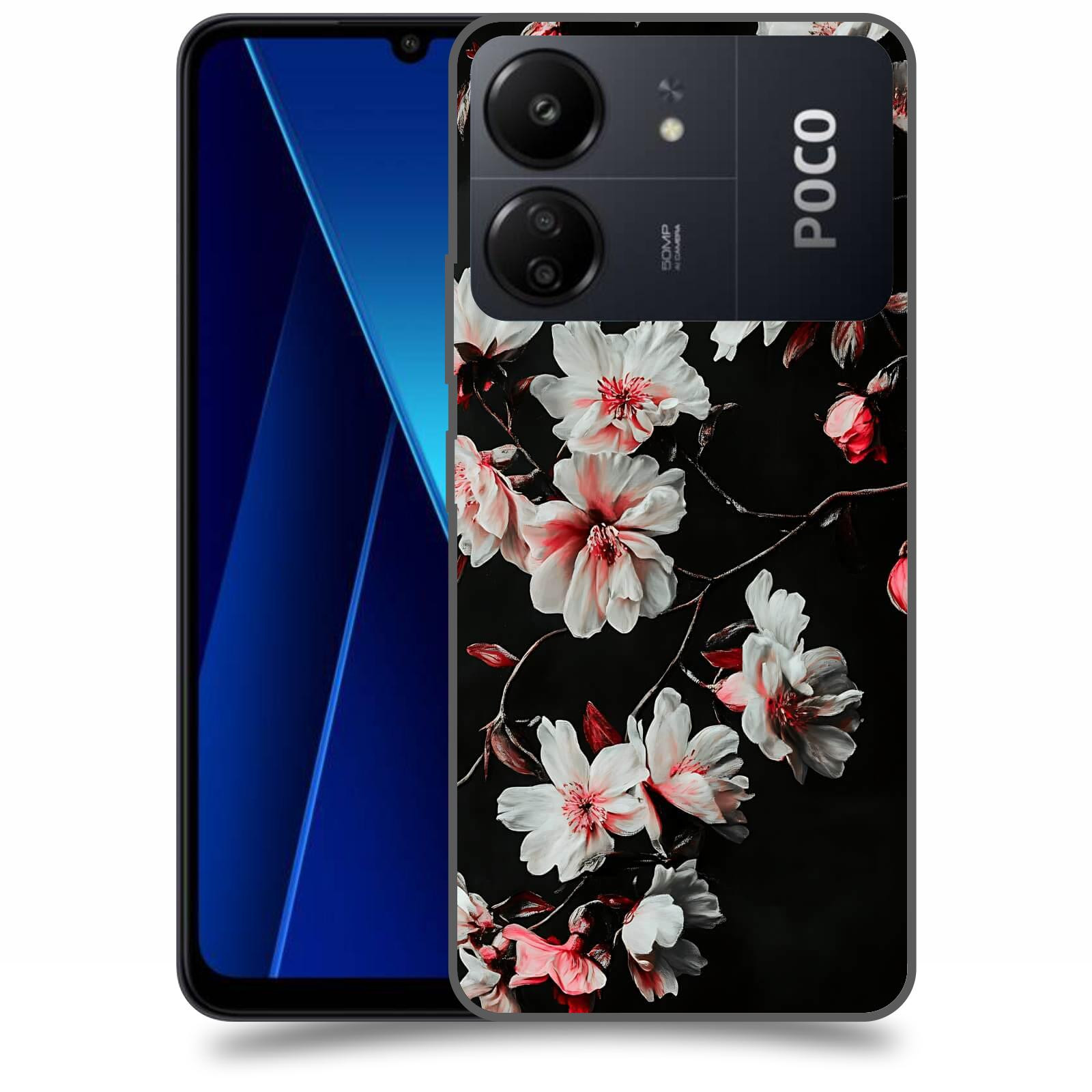 ACOVER Kryt na mobil Poco C65 - Temná něžnost