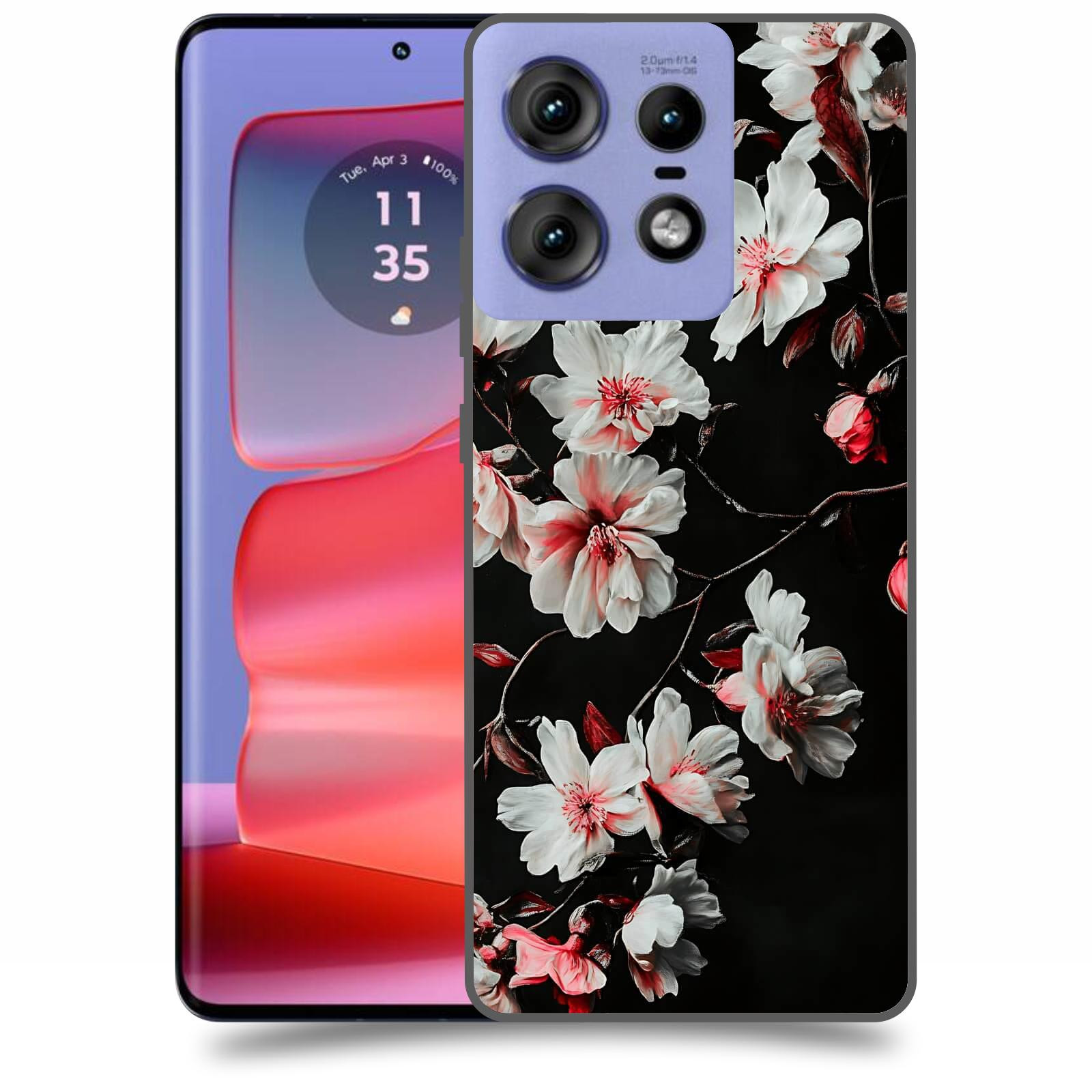 ACOVER Kryt na mobil Motorola Edge 50 Pro - Temná něžnost