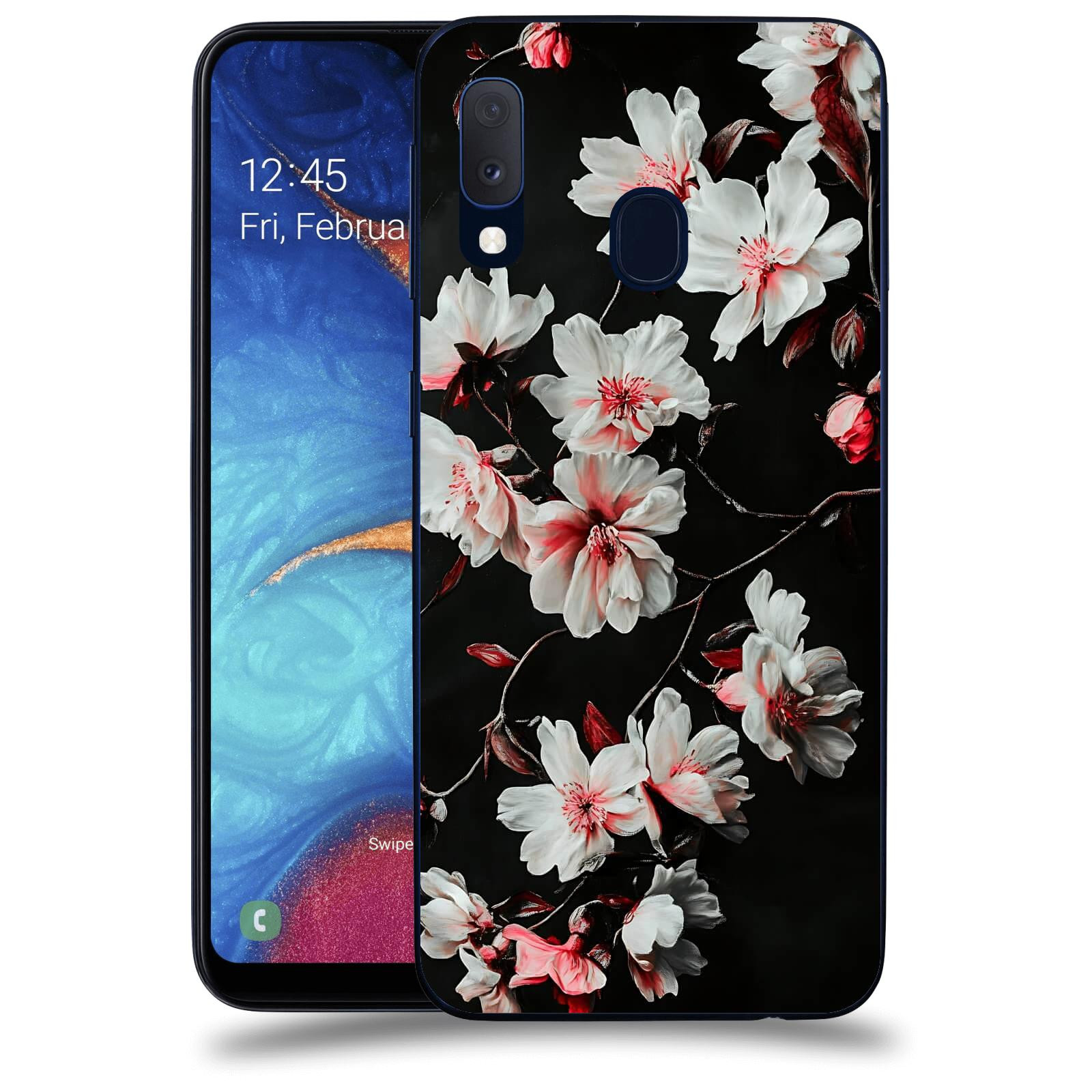 ACOVER Kryt na mobil Samsung Galaxy A20e A202F - Temná něžnost