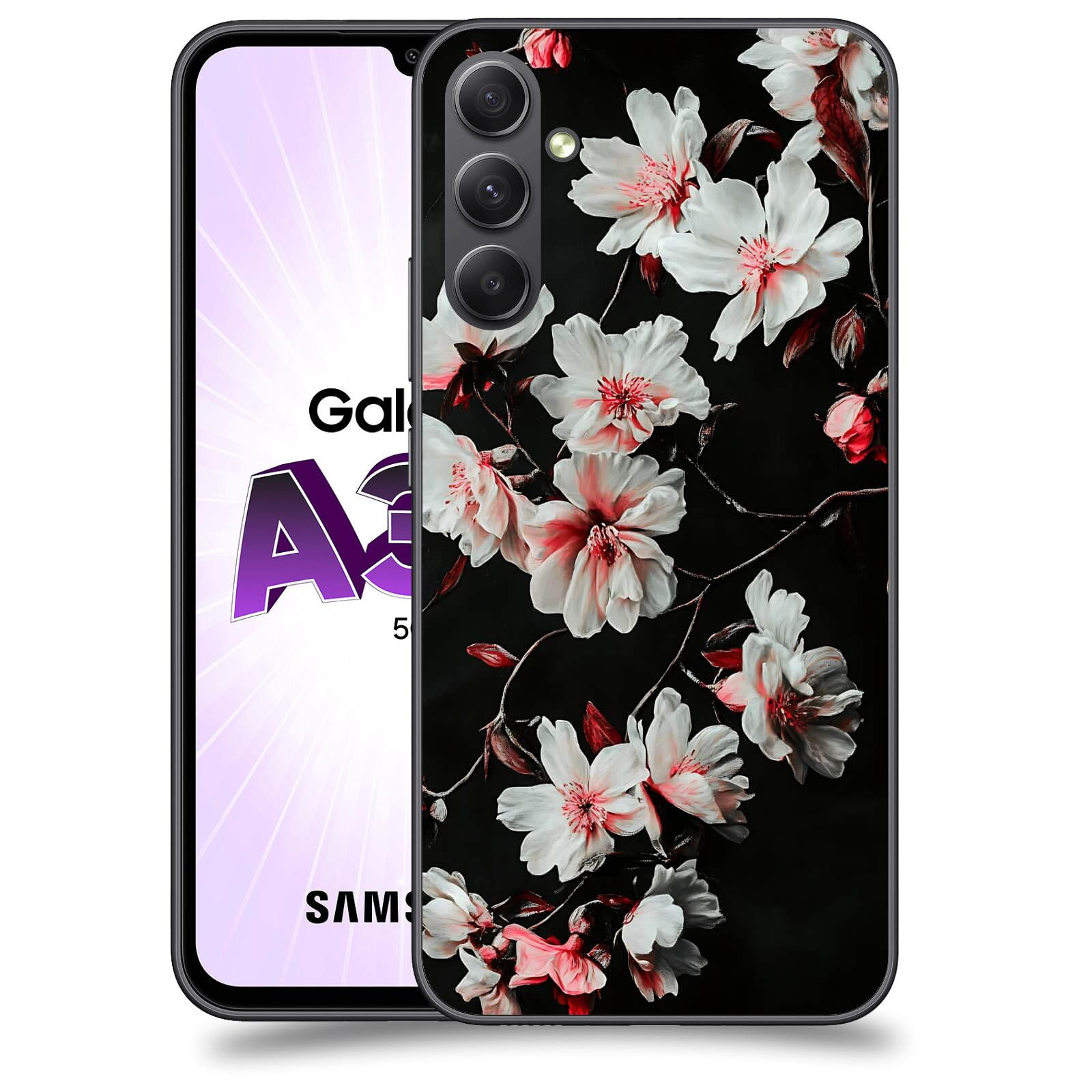 ACOVER Kryt na mobil Samsung Galaxy A34 - Temná něžnost