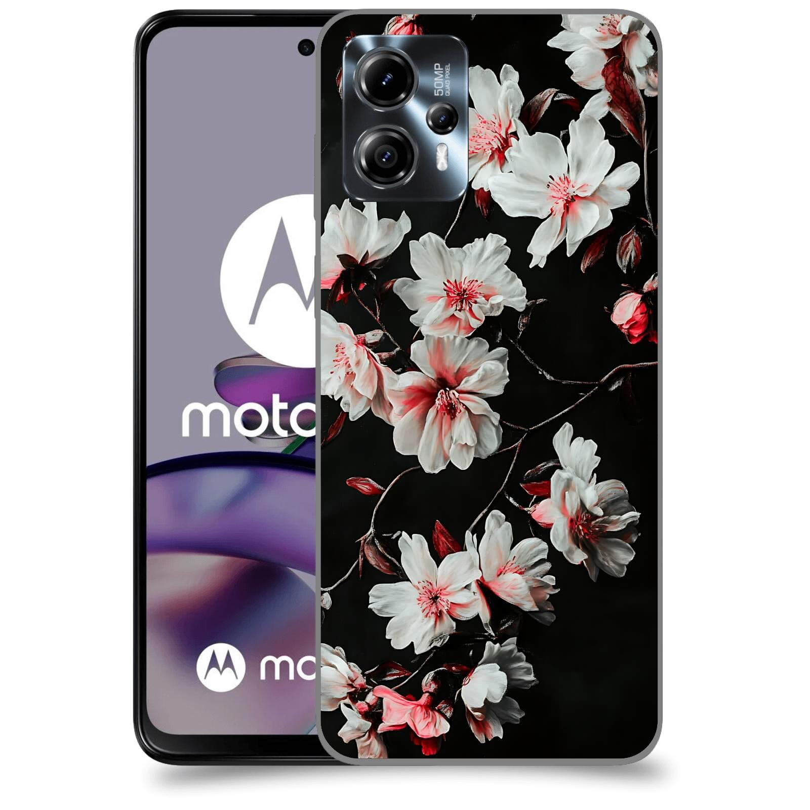 ACOVER Kryt na mobil Motorola Moto G13 - Temná něžnost