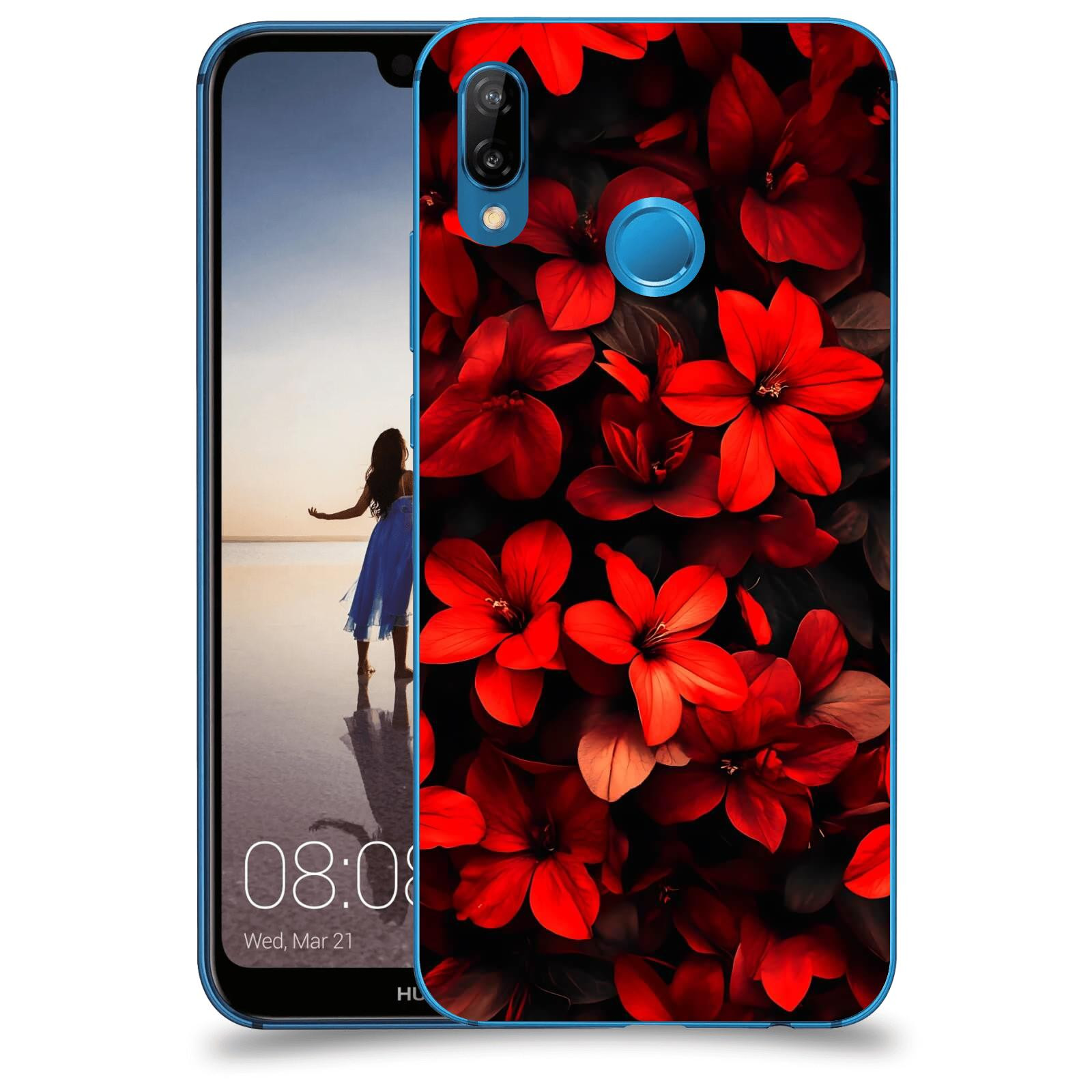 ACOVER Kryt na mobil Huawei P20 Lite - Temná vášeň