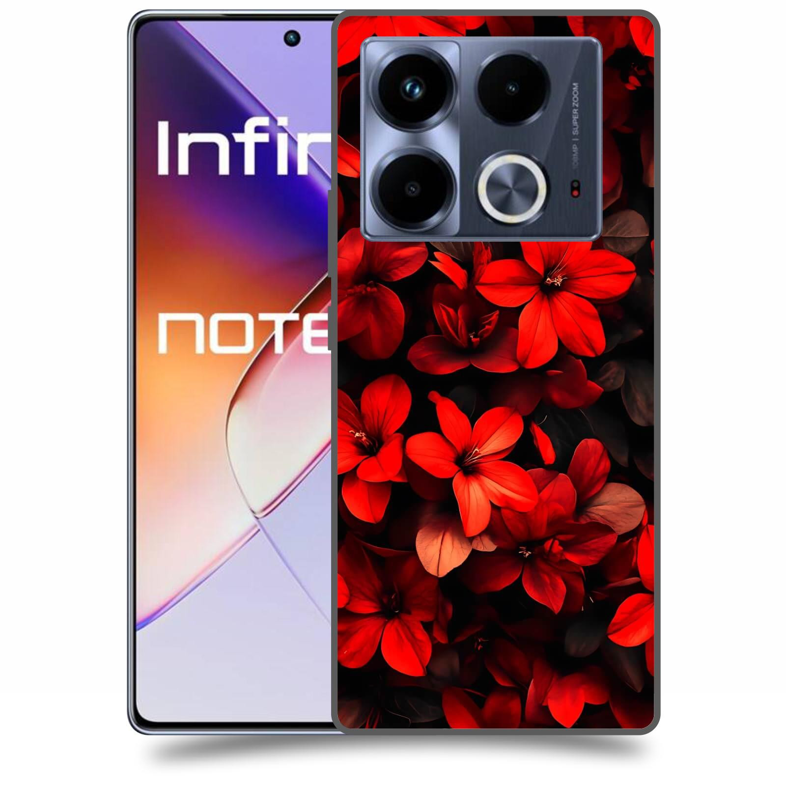 ACOVER Kryt na mobil Infinix Note 40 - Temná vášeň