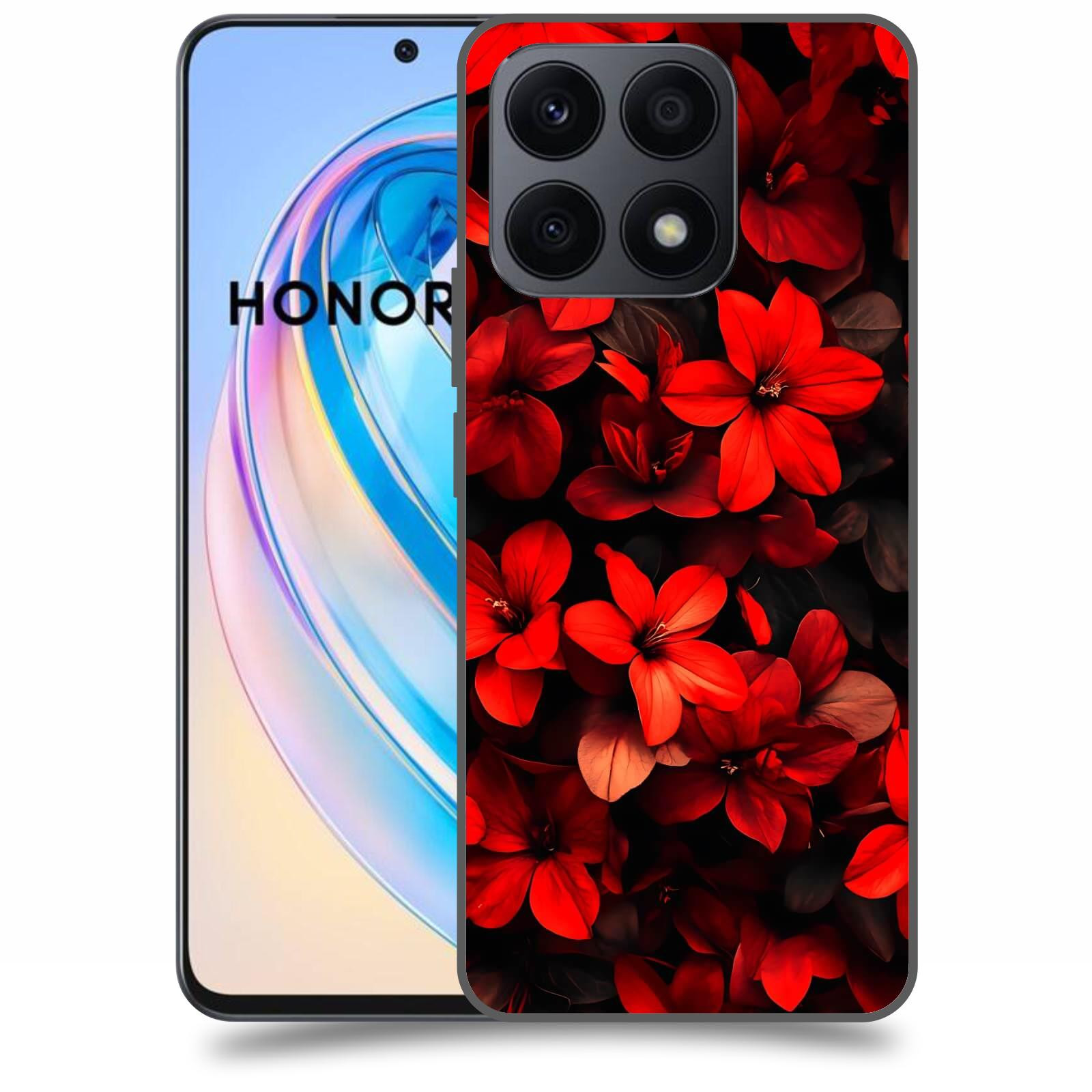 ACOVER Kryt na mobil Honor X8a - Temná vášeň