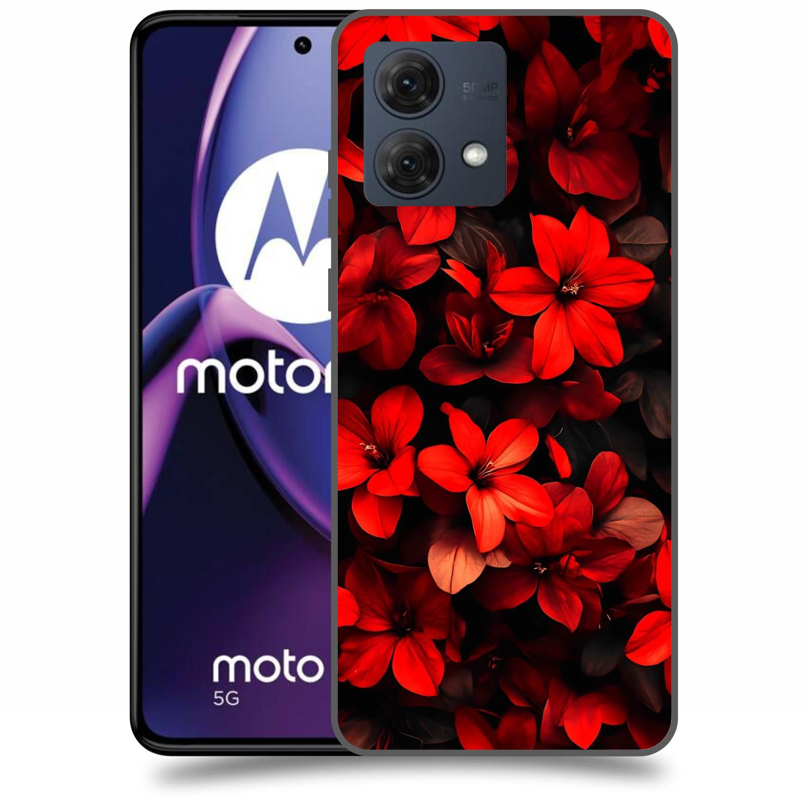 ACOVER Kryt na mobil Motorola Moto G84 5G - Temná vášeň