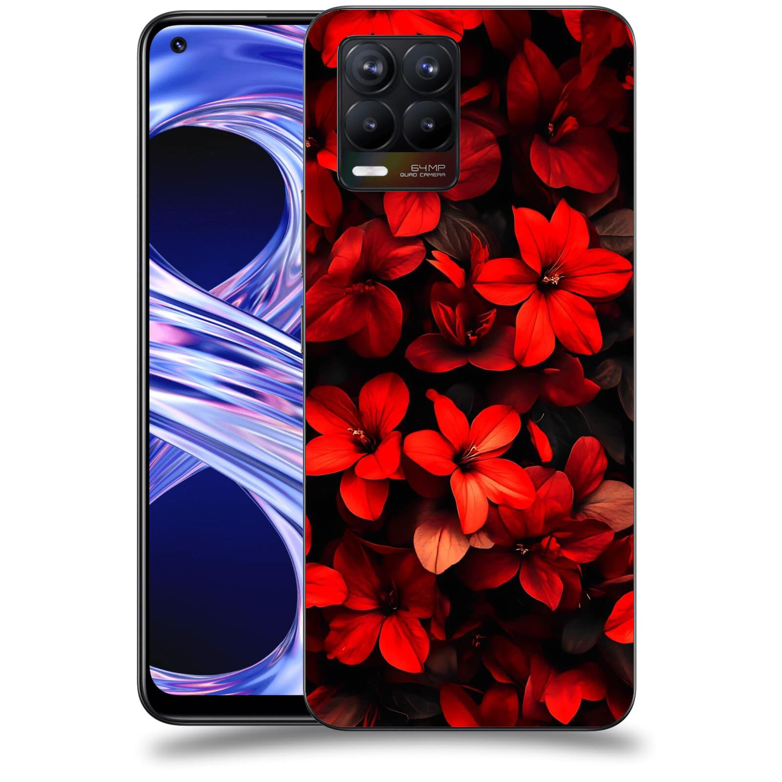 ACOVER Kryt na mobil Realme 8 - Temná vášeň