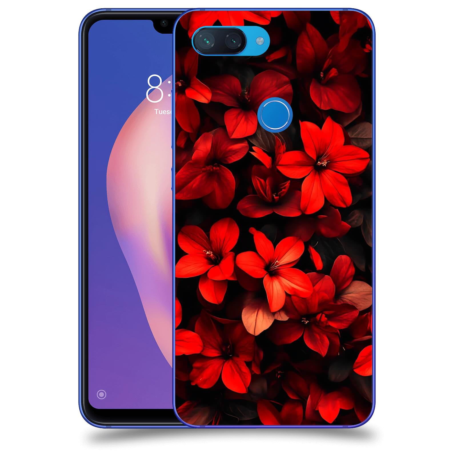 ACOVER Kryt na mobil Xiaomi Mi 8 Lite - Temná vášeň