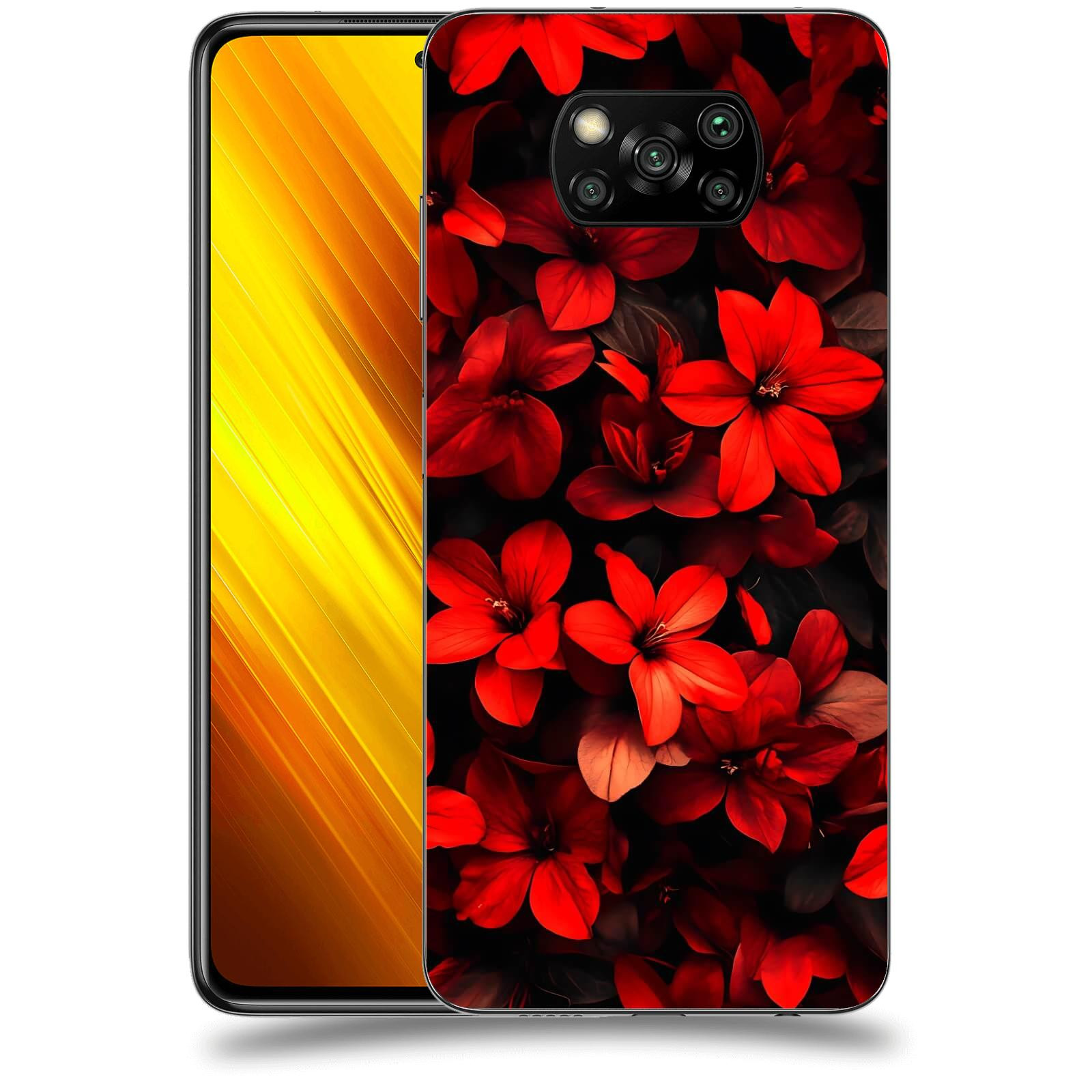 ACOVER Kryt na mobil Xiaomi Poco X3 - Temná vášeň