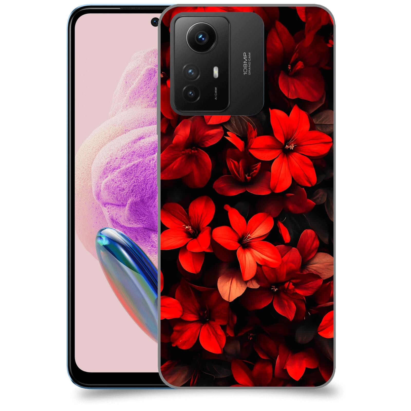 ACOVER Kryt na mobil Xiaomi Redmi Note 12S - Temná vášeň