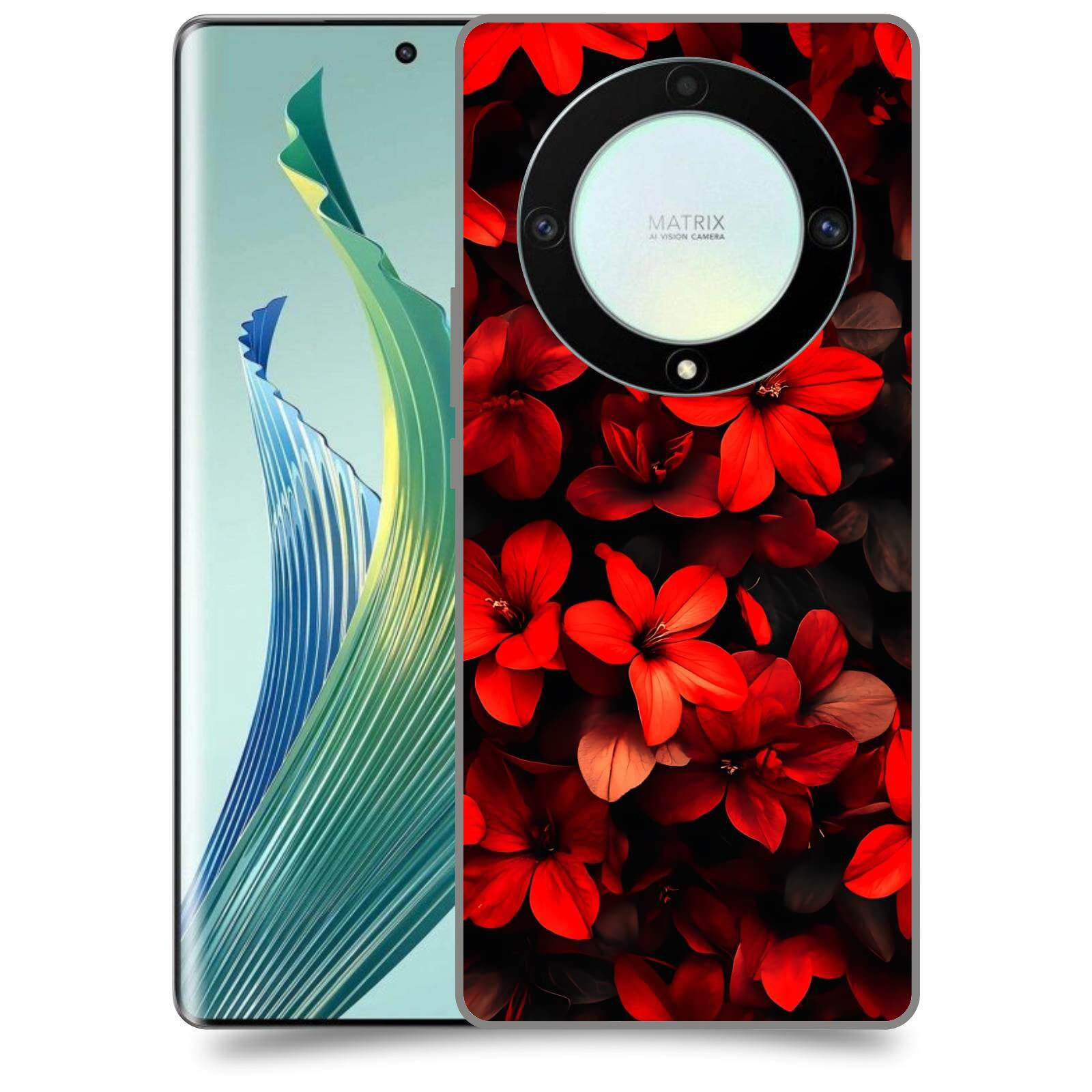 ACOVER Kryt na mobil Honor Magic 5 Lite 5G - Temná vášeň