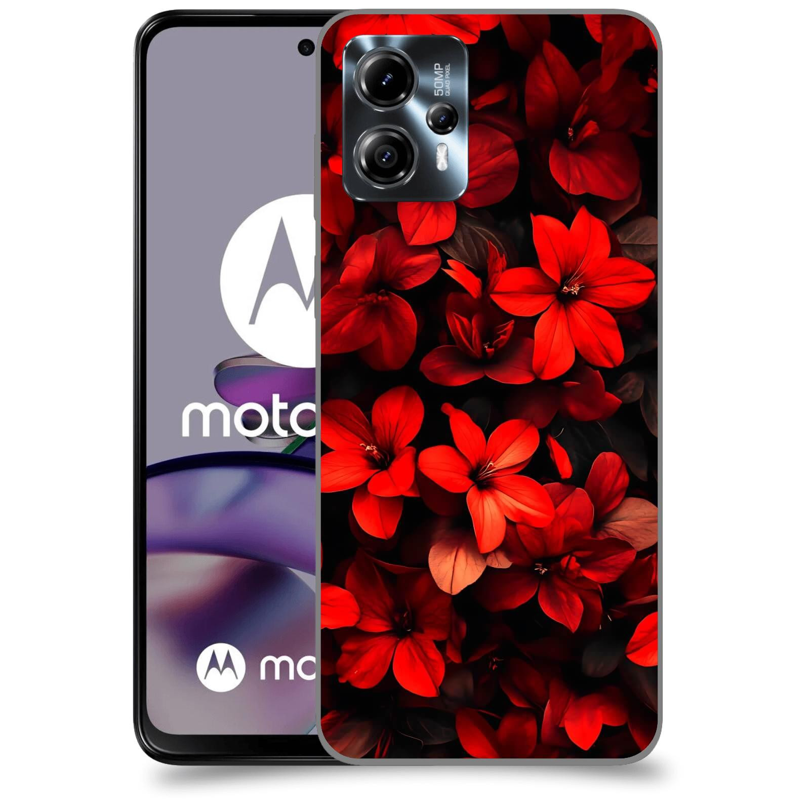 ACOVER Kryt na mobil Motorola Moto G13 - Temná vášeň