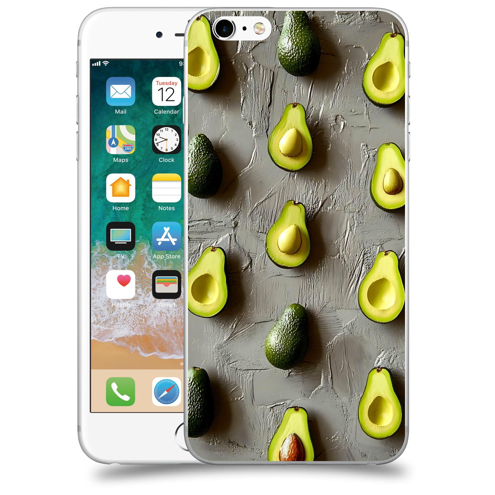 ACOVER Kryt na mobil Apple iPhone 6 Plus/6S Plus - Zelená harmonie