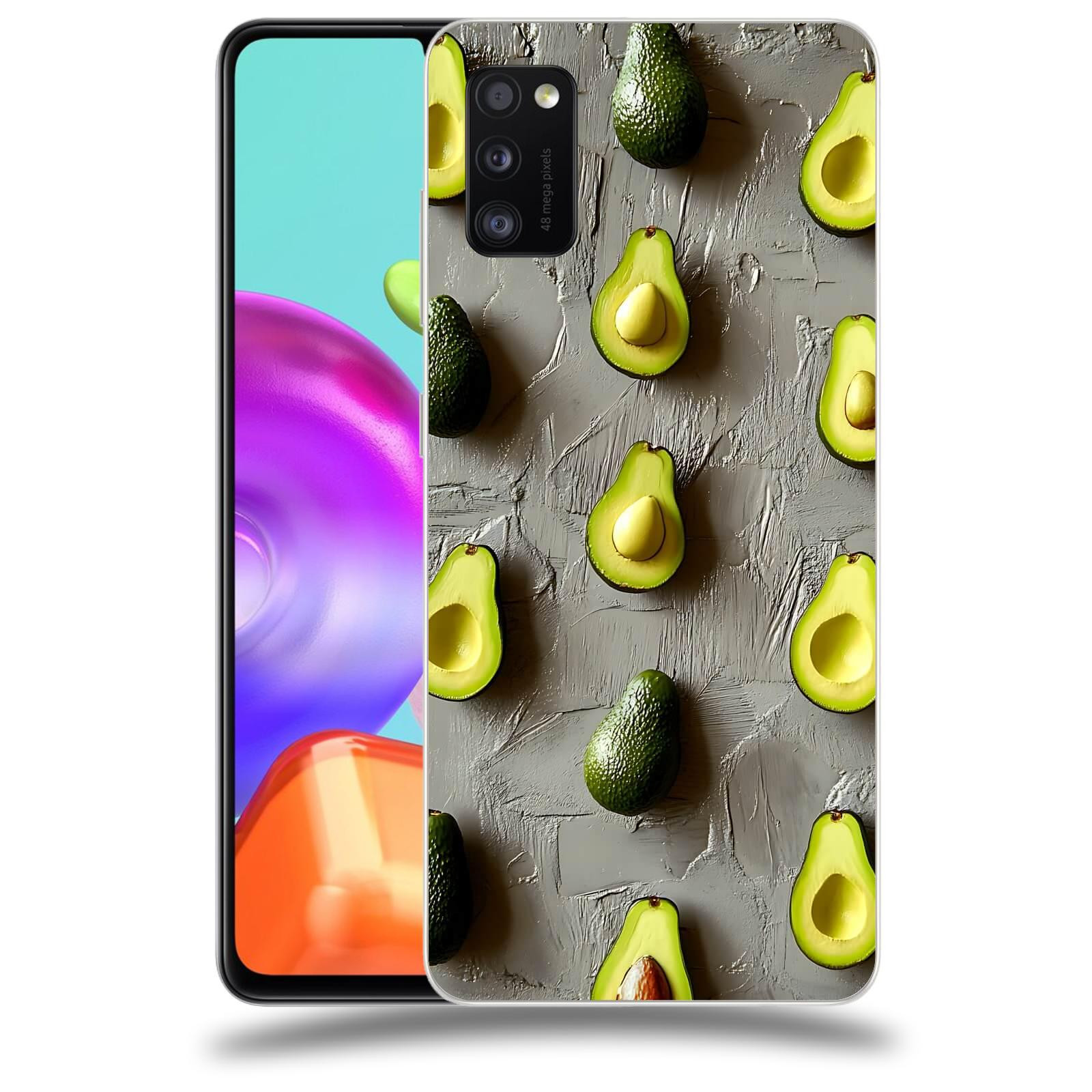ACOVER Kryt na mobil Samsung Galaxy A41 A415F - Zelená harmonie