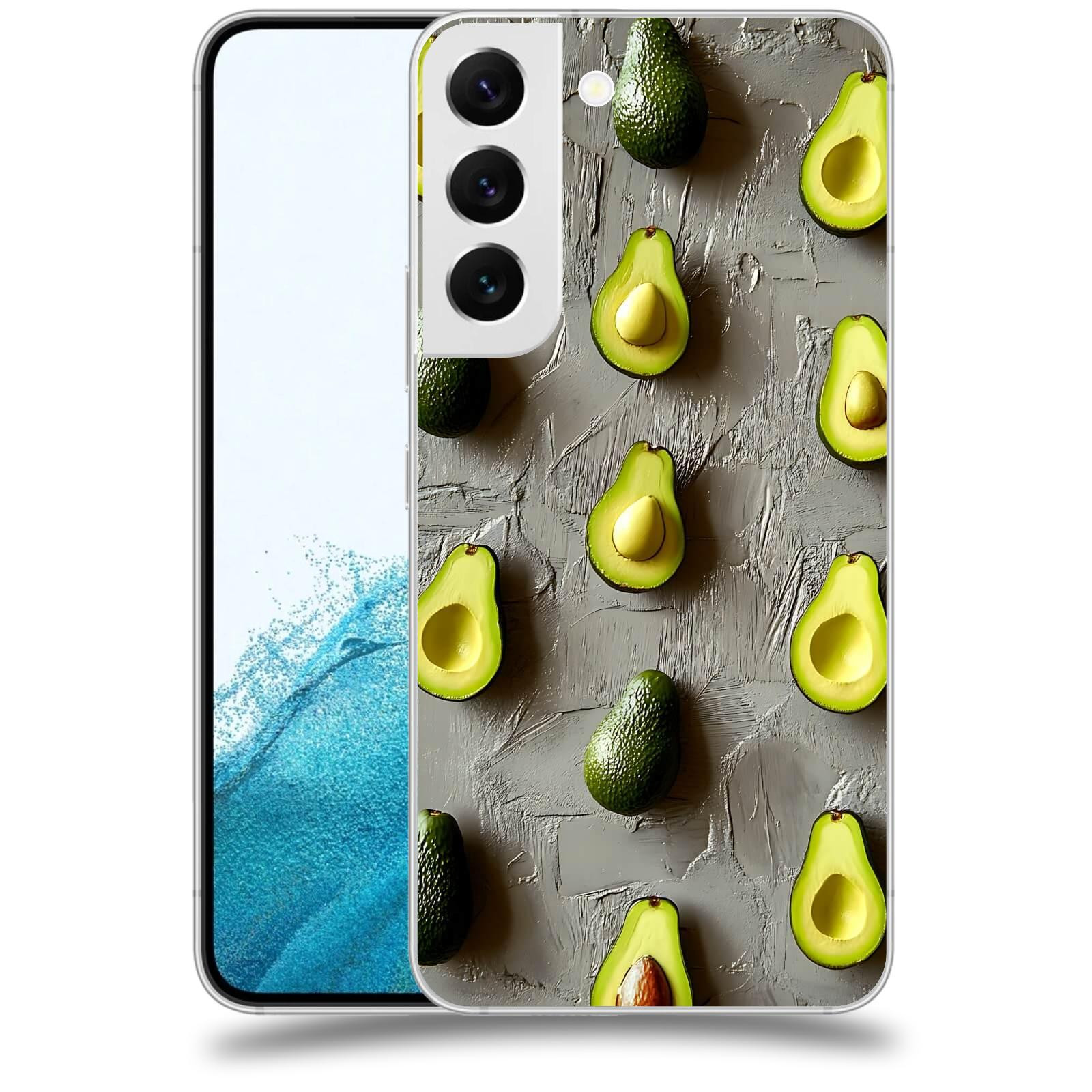 ACOVER Kryt na mobil Samsung Galaxy S22 5G - Zelená harmonie